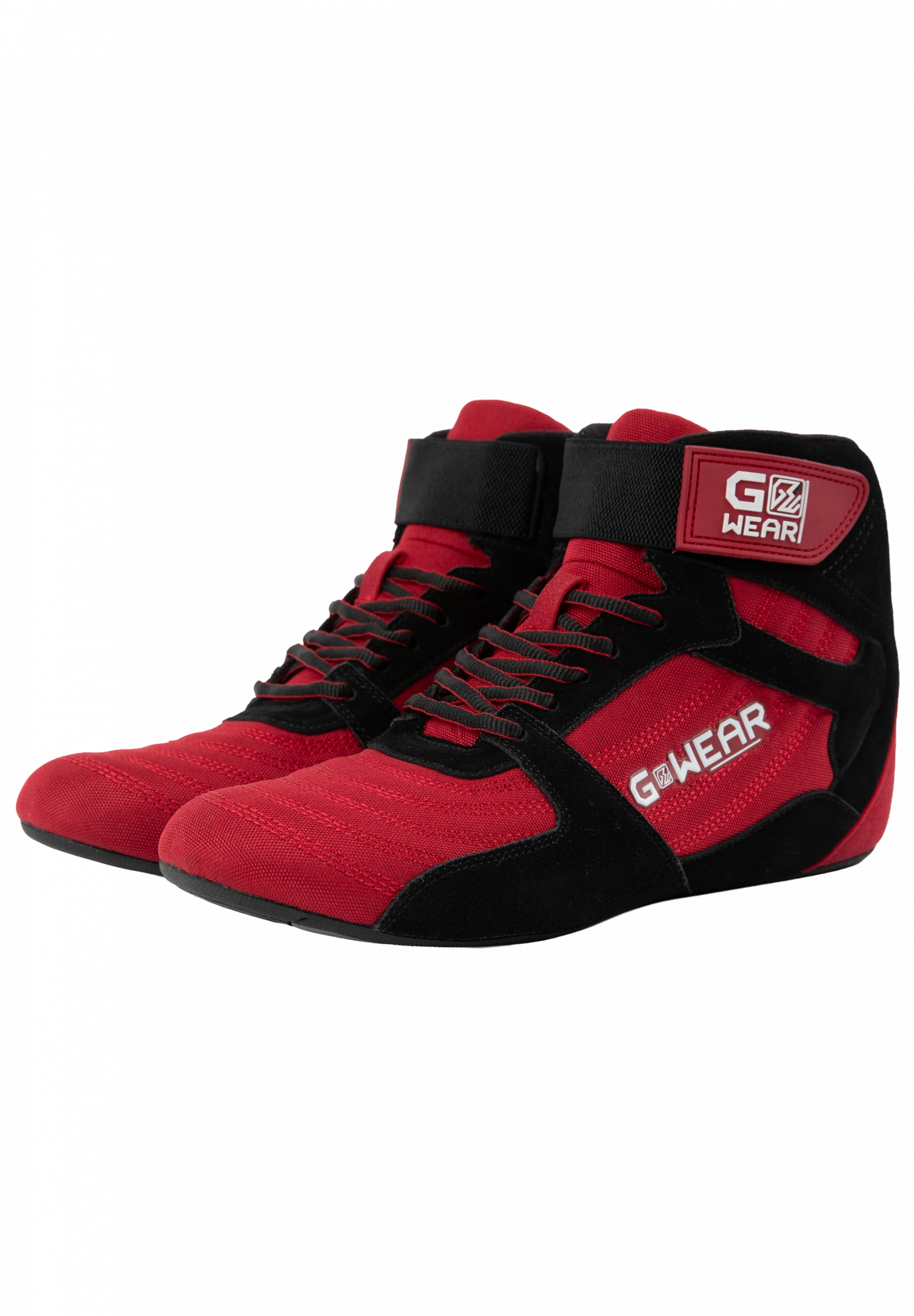 Chaussures montantes Gwear Pro High Tops Gorilla Wear - Rouge/Noir 3