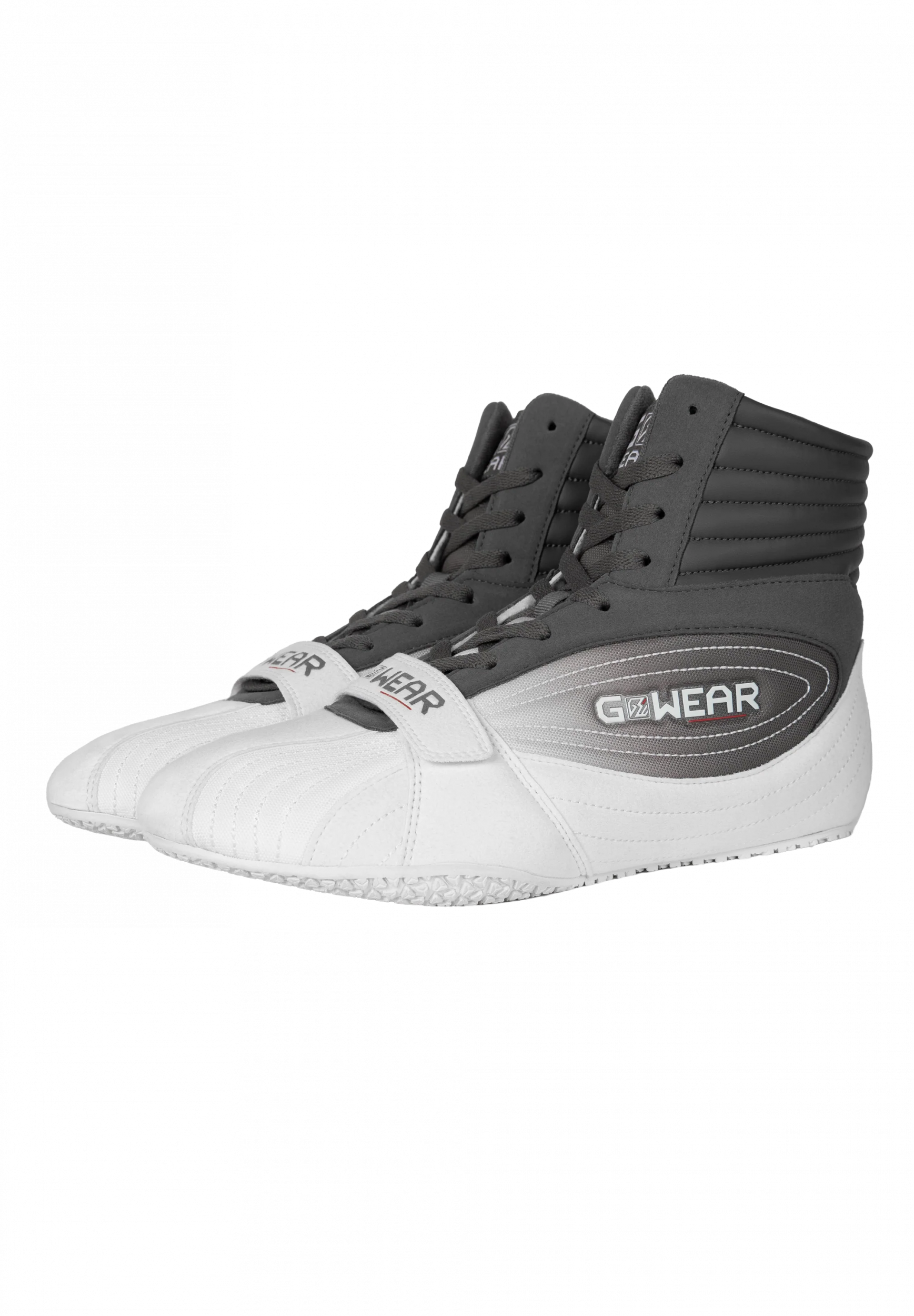 Chaussures montantes Gwear Performance High Tops Gorilla Wear - Blanc/Gris 3