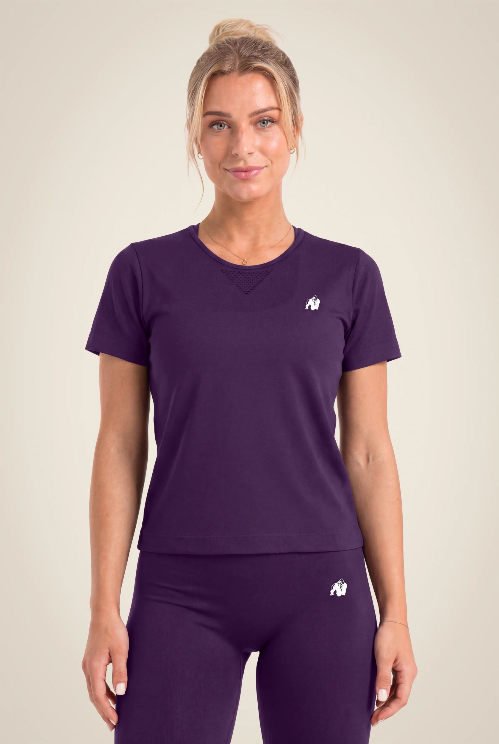 T-shirt sans coutures Neiro Gorilla Wear femme - Violet