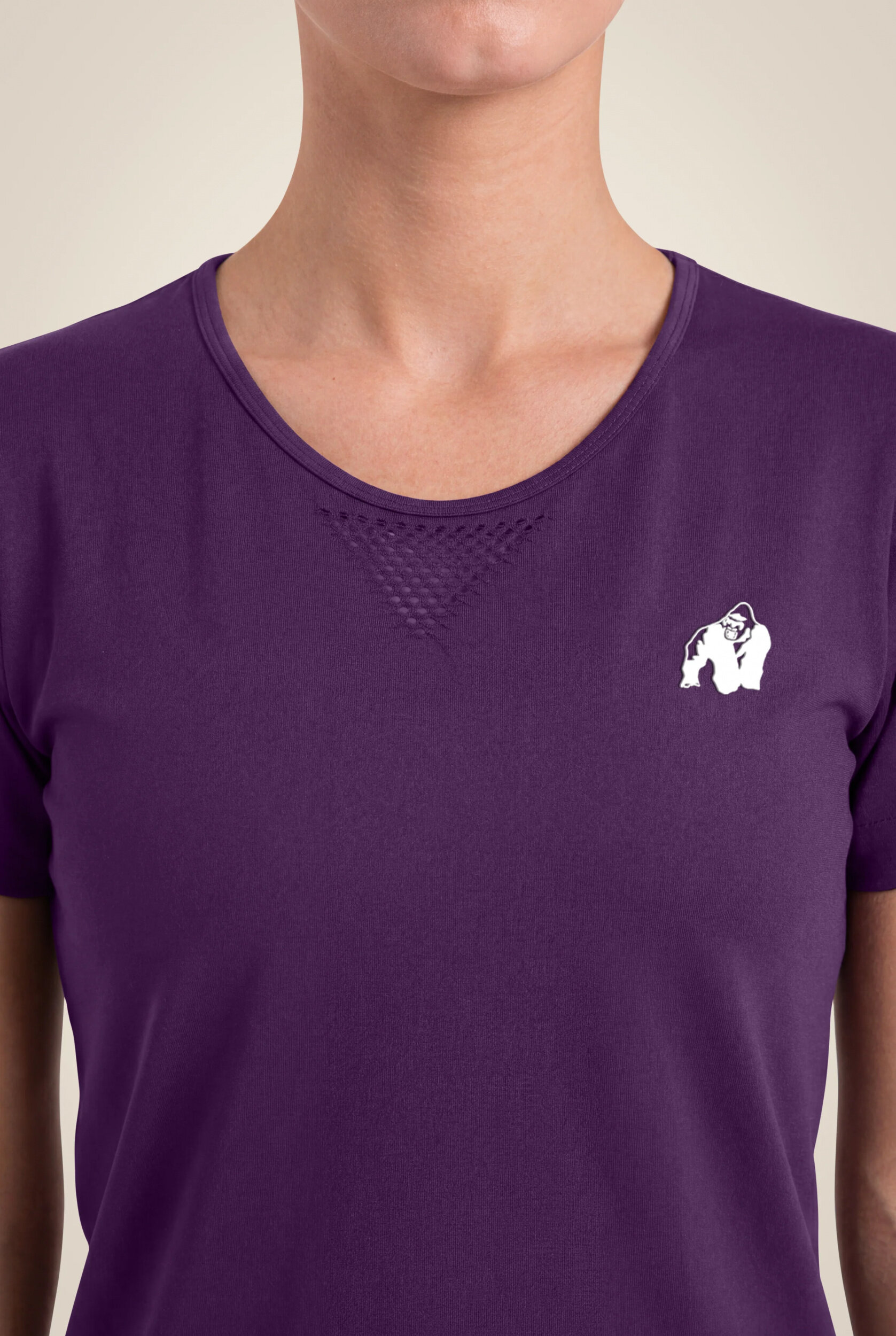 T-shirt sans coutures Neiro Gorilla Wear femme - Violet 4