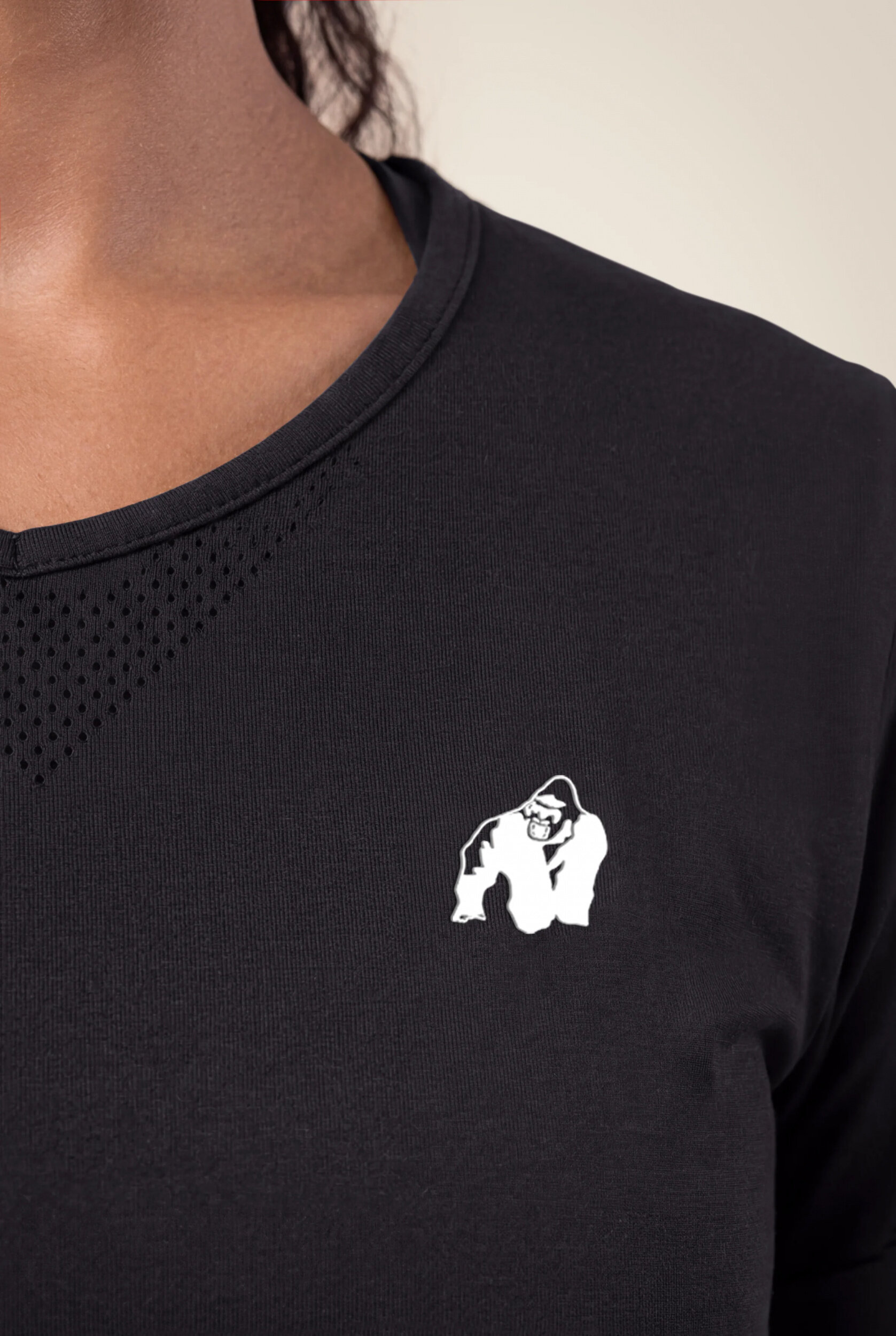 T-shirt sans coutures Neiro Gorilla Wear femme - Noir 4