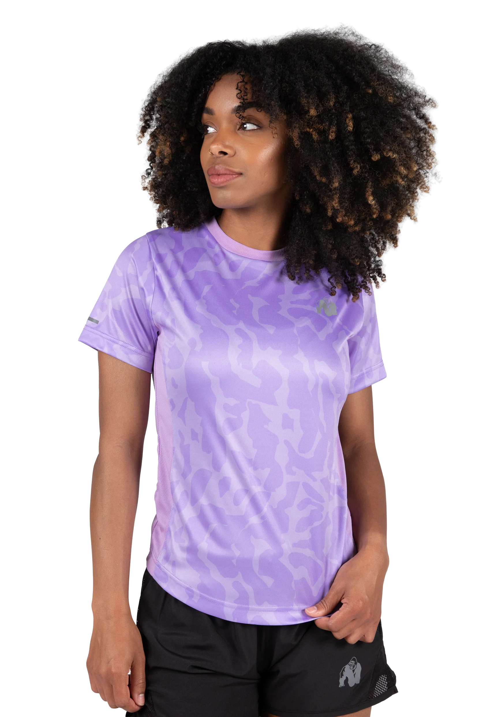 T-shirt Raleigh Gorilla Wear femme - Lilas
