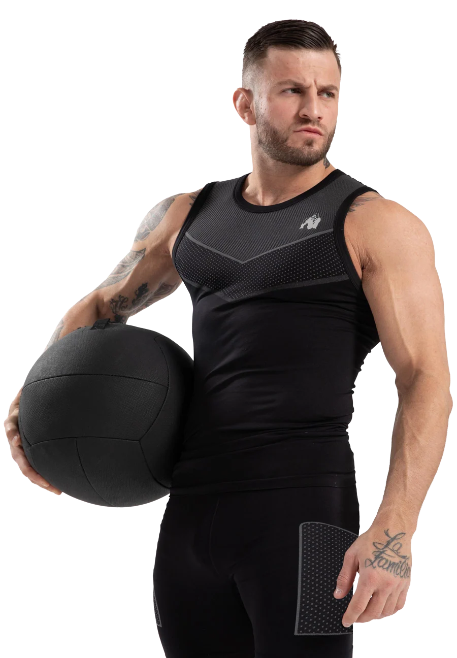 Débardeur Norton Seamless Gorilla Wear homme - Noir