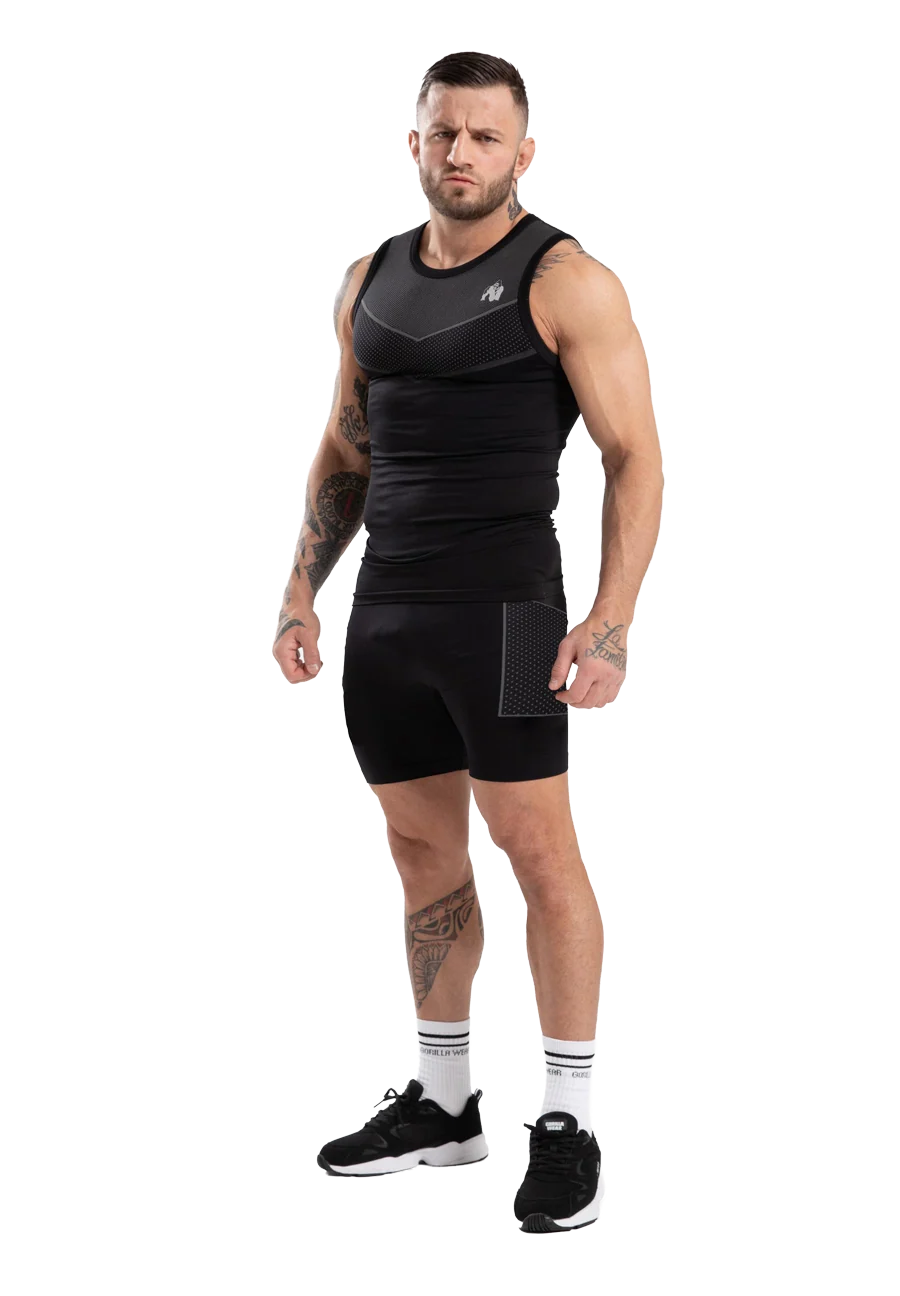 Débardeur Norton Seamless Gorilla Wear homme - Noir 3