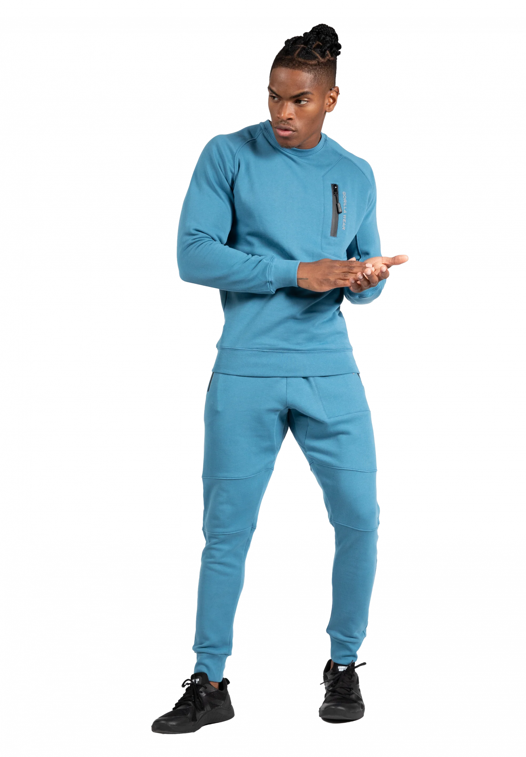 Jogging Newark Gorilla Wear homme - Bleu - photo officielle 3