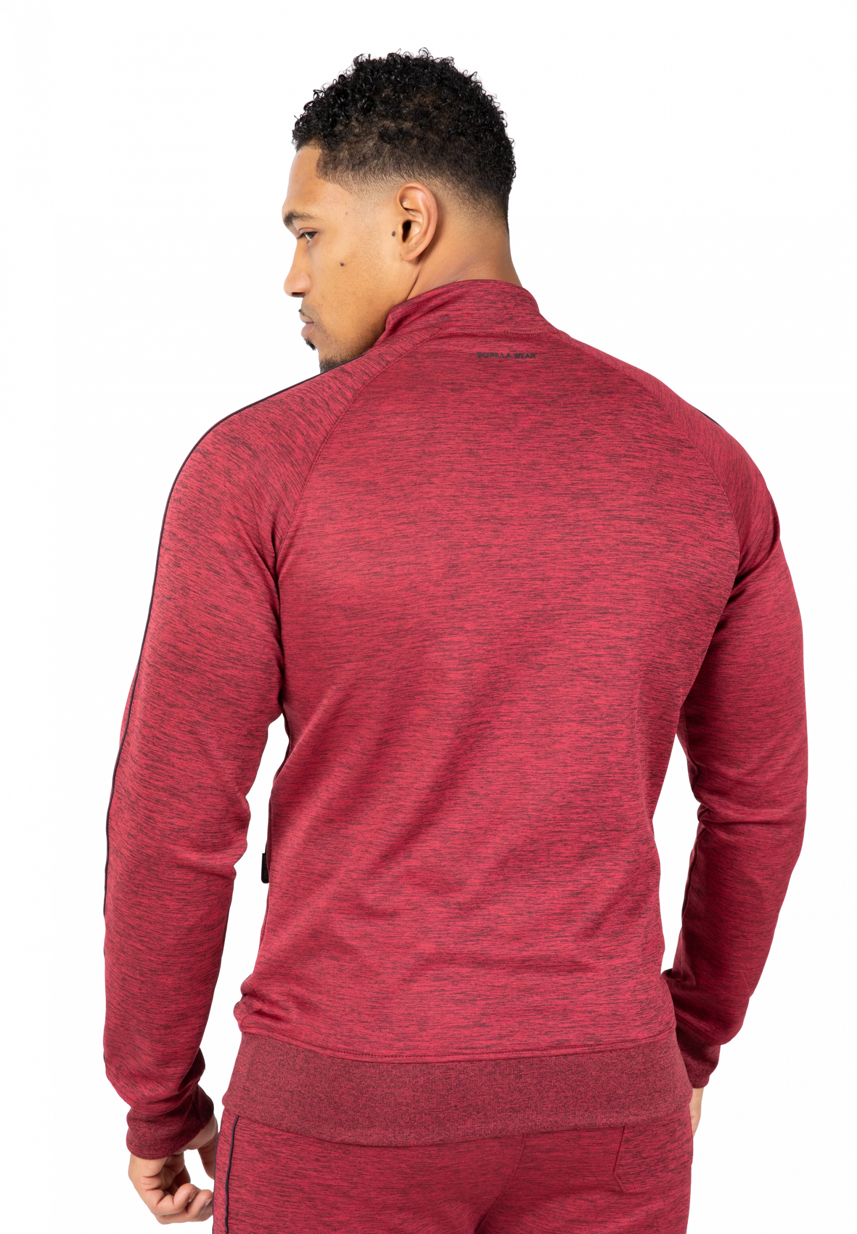 Veste de training Wenden Gorilla Wear homme - Bordeaux - photographie officielle 2