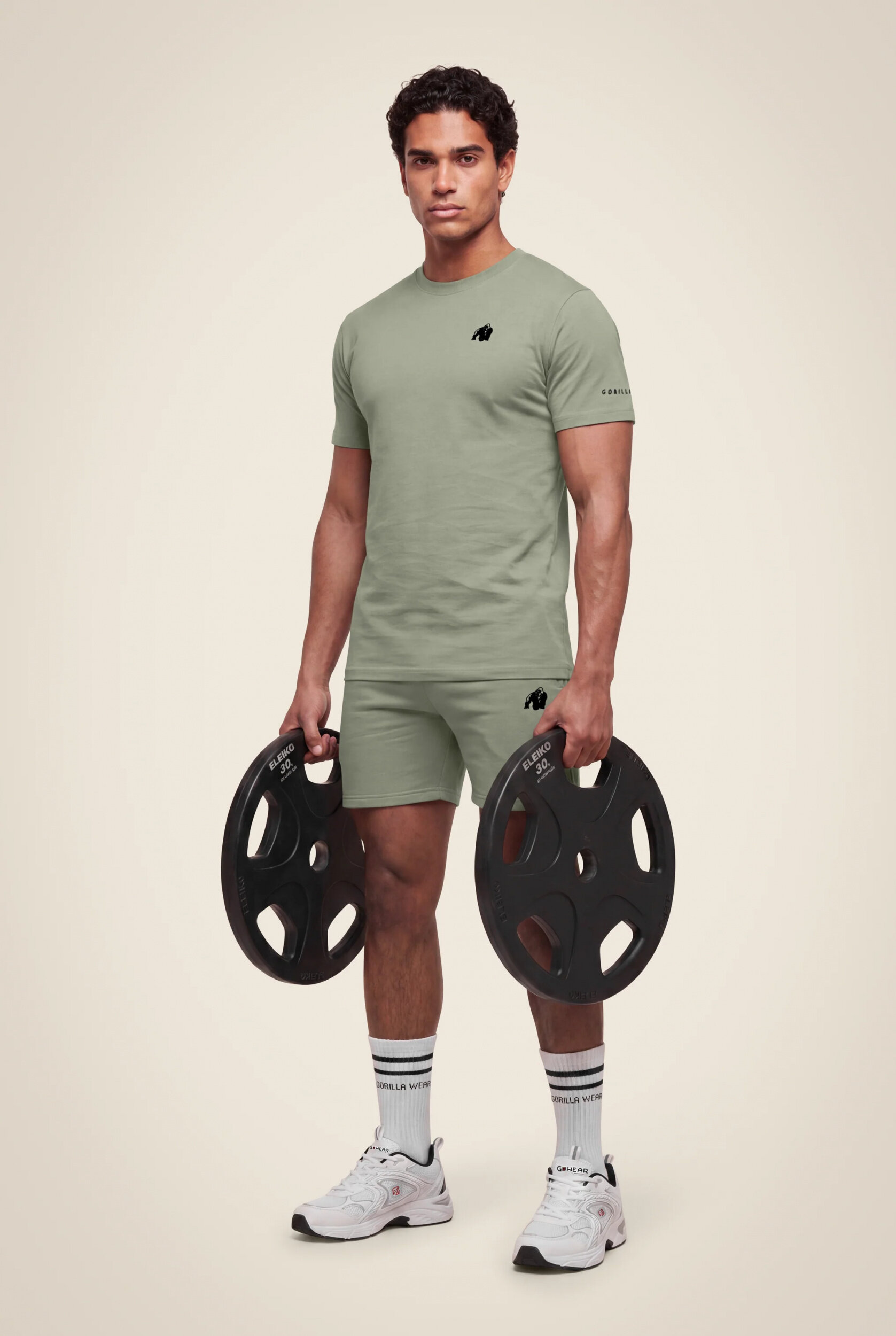 T-shirt Leon Gorilla Wear homme - Vert - visuel produit 3