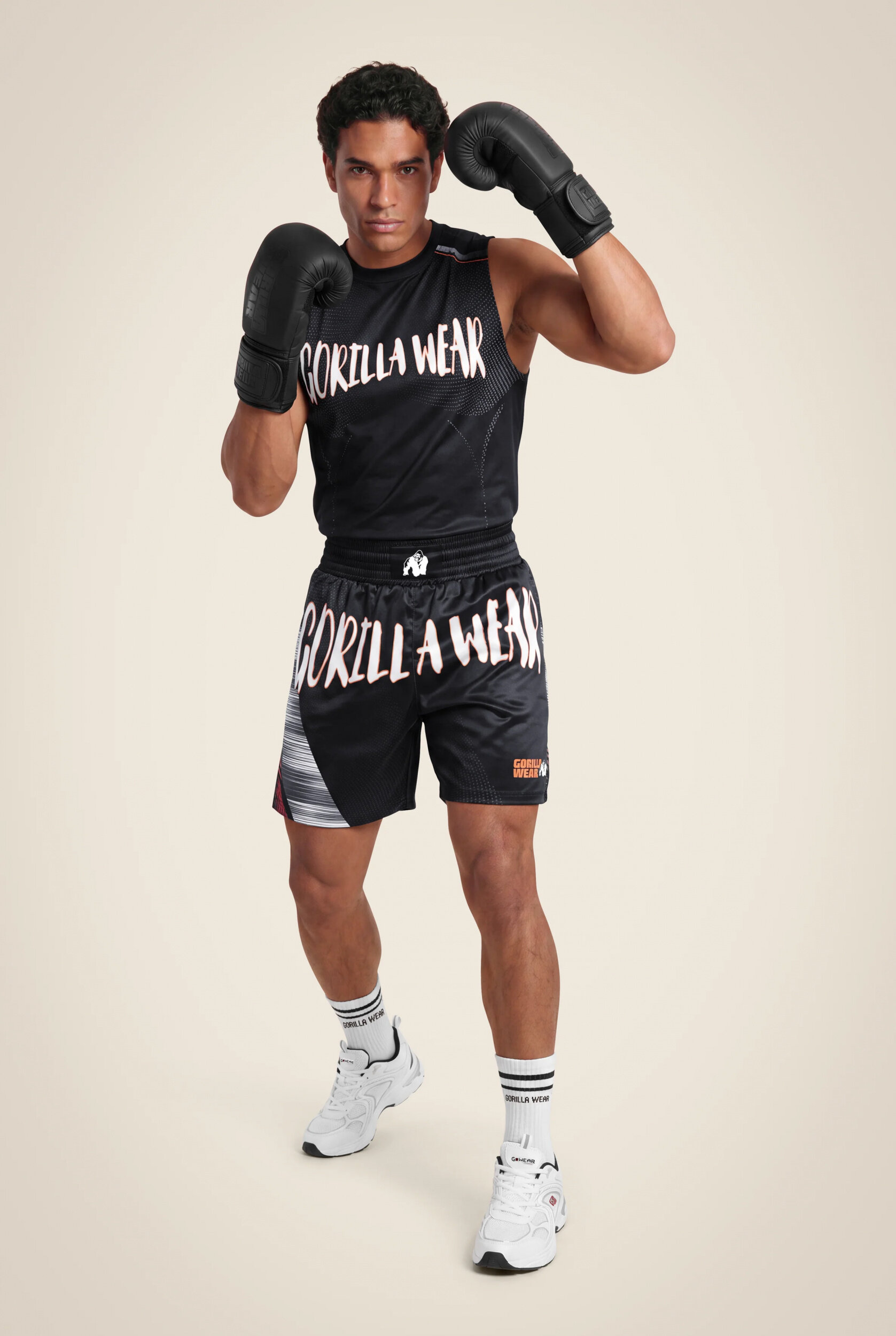 Débardeur Clayton Gorilla Wear homme - Noir/Or 3