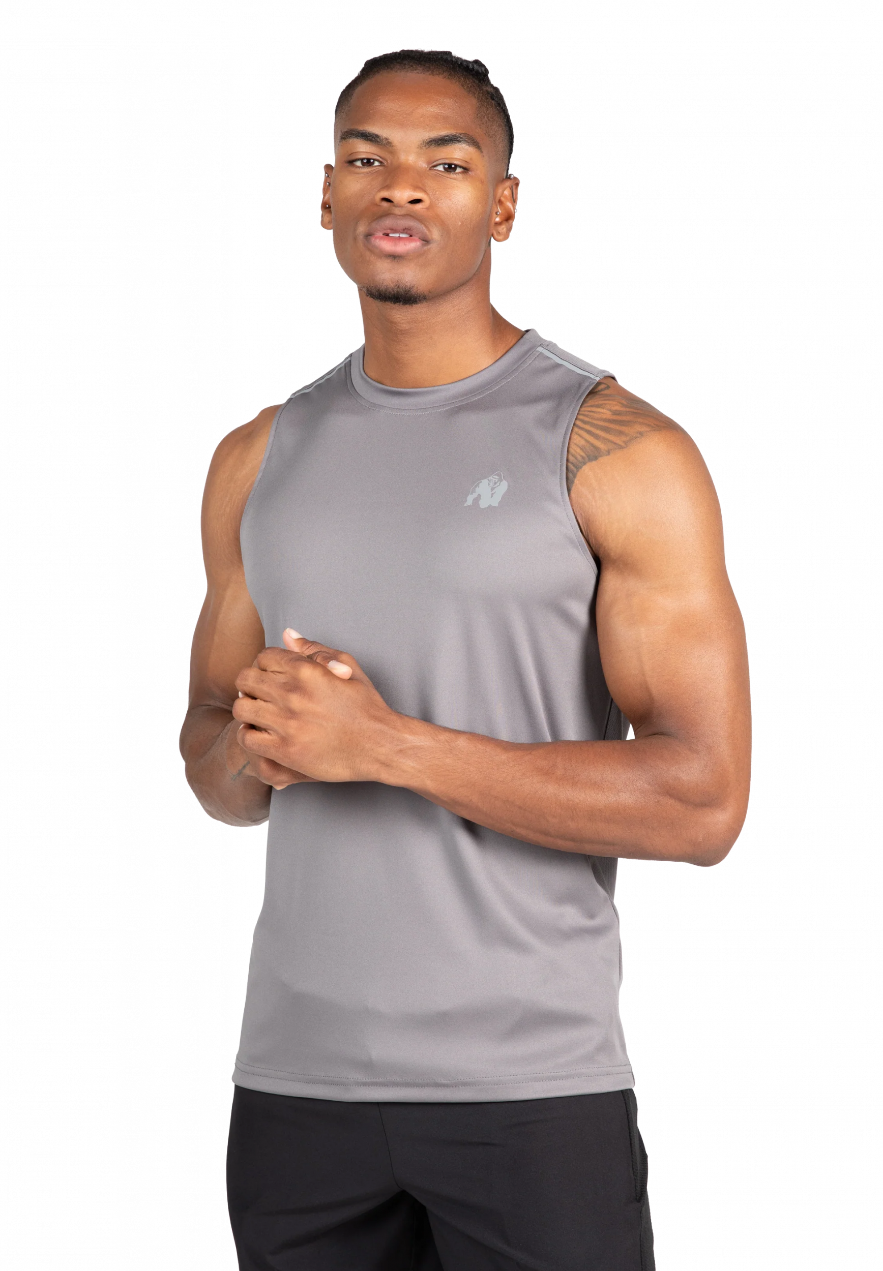 Débardeur Easton Gorilla Wear homme - Gris