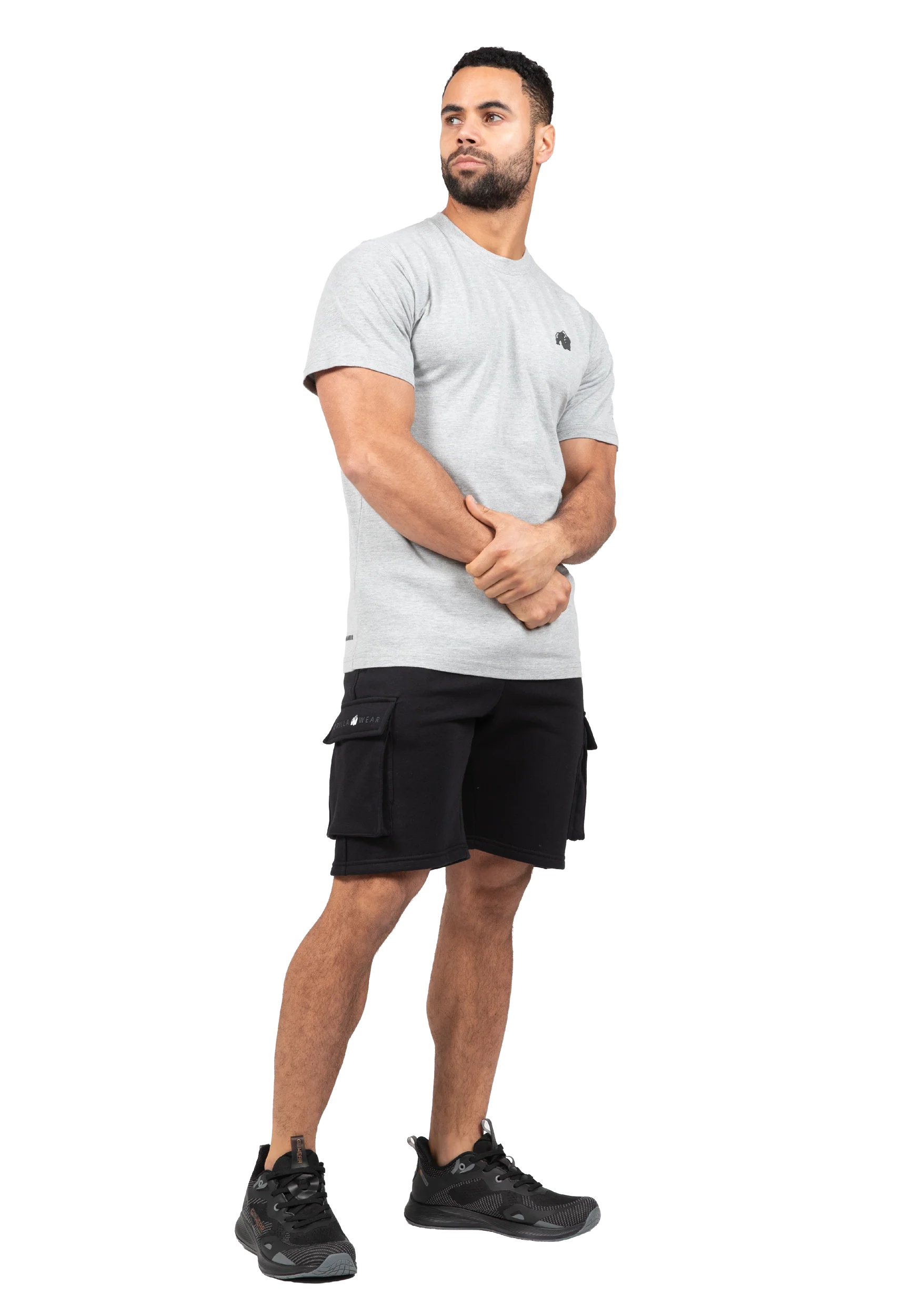 Short cargo Hudson Gorilla Wear homme - Noir 3