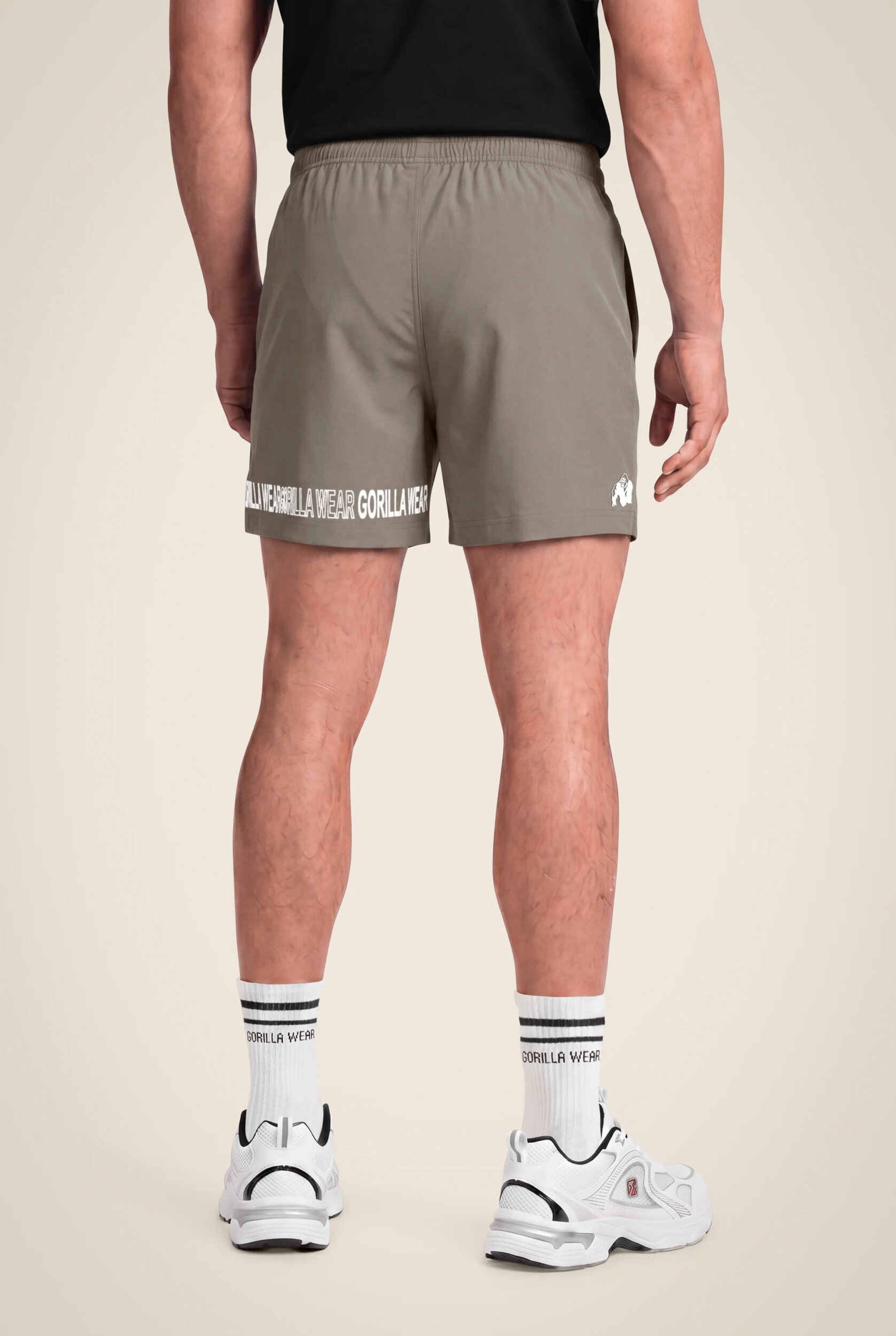 Short de bain Otis Gorilla Wear homme - Vert kaki 2