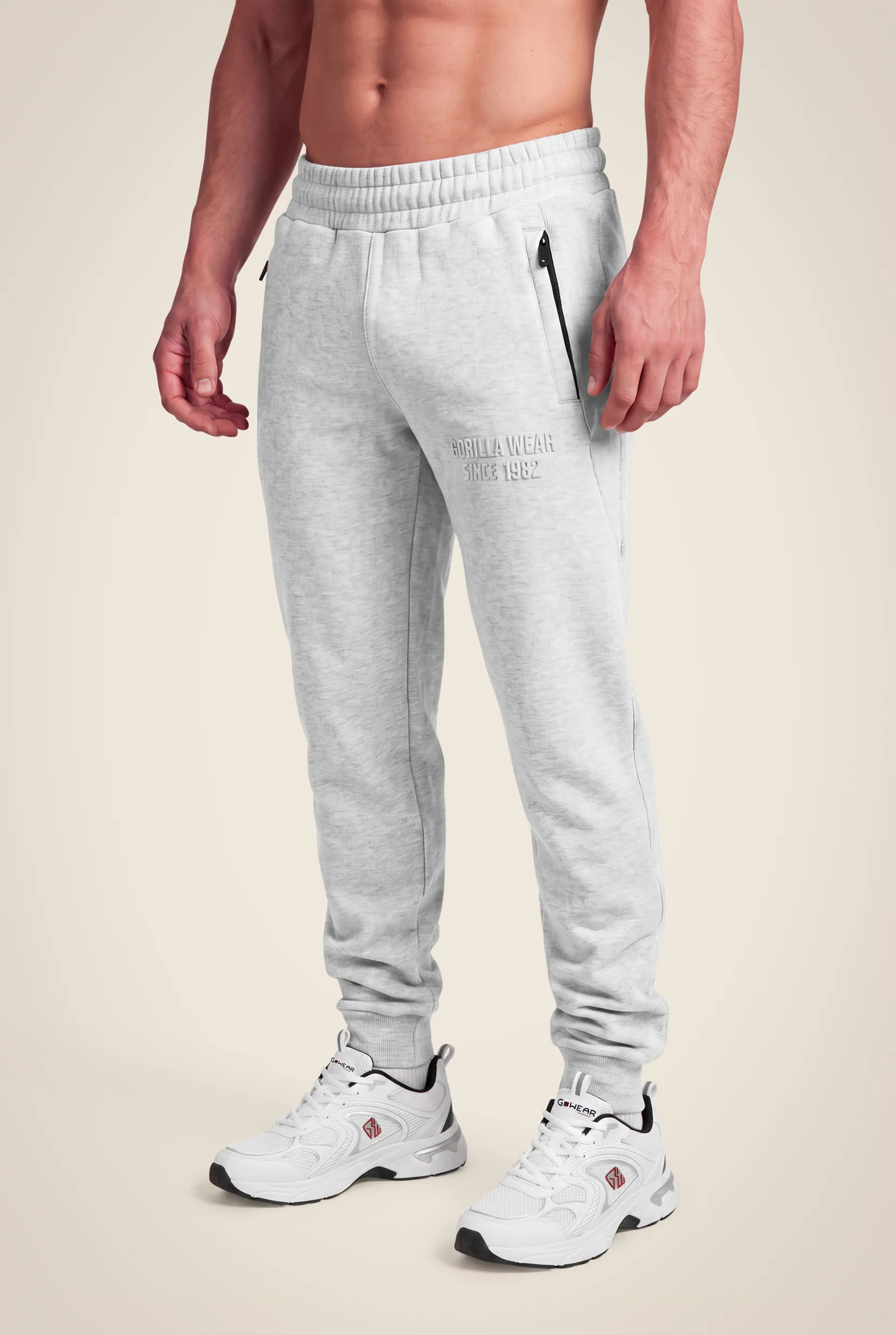 Jogging Dalton Essential Gorilla Wear homme - Gris, vue fabricant 1