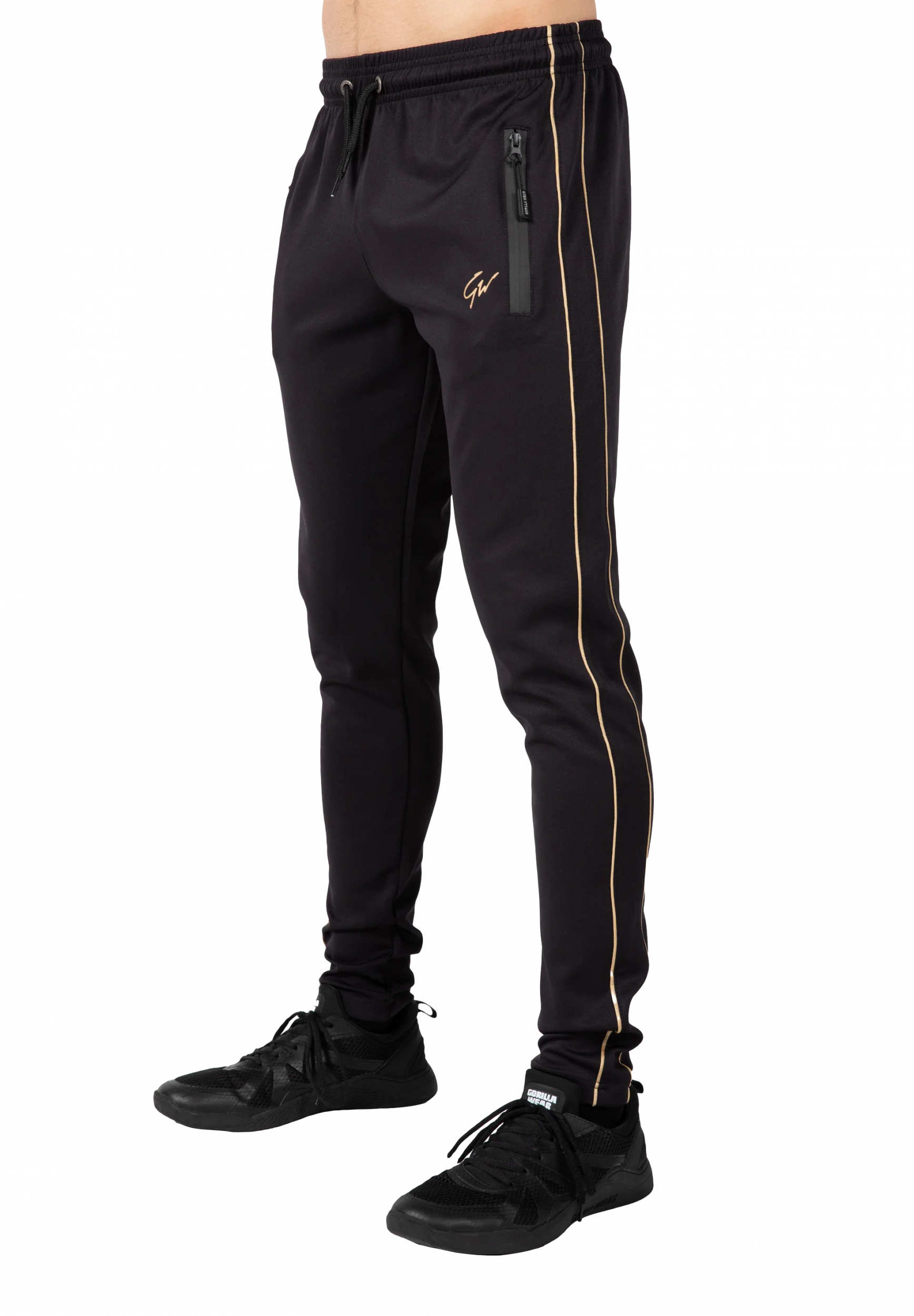 Pantalon de training Wenden Gorilla Wear homme - Noir/Or, vue 1