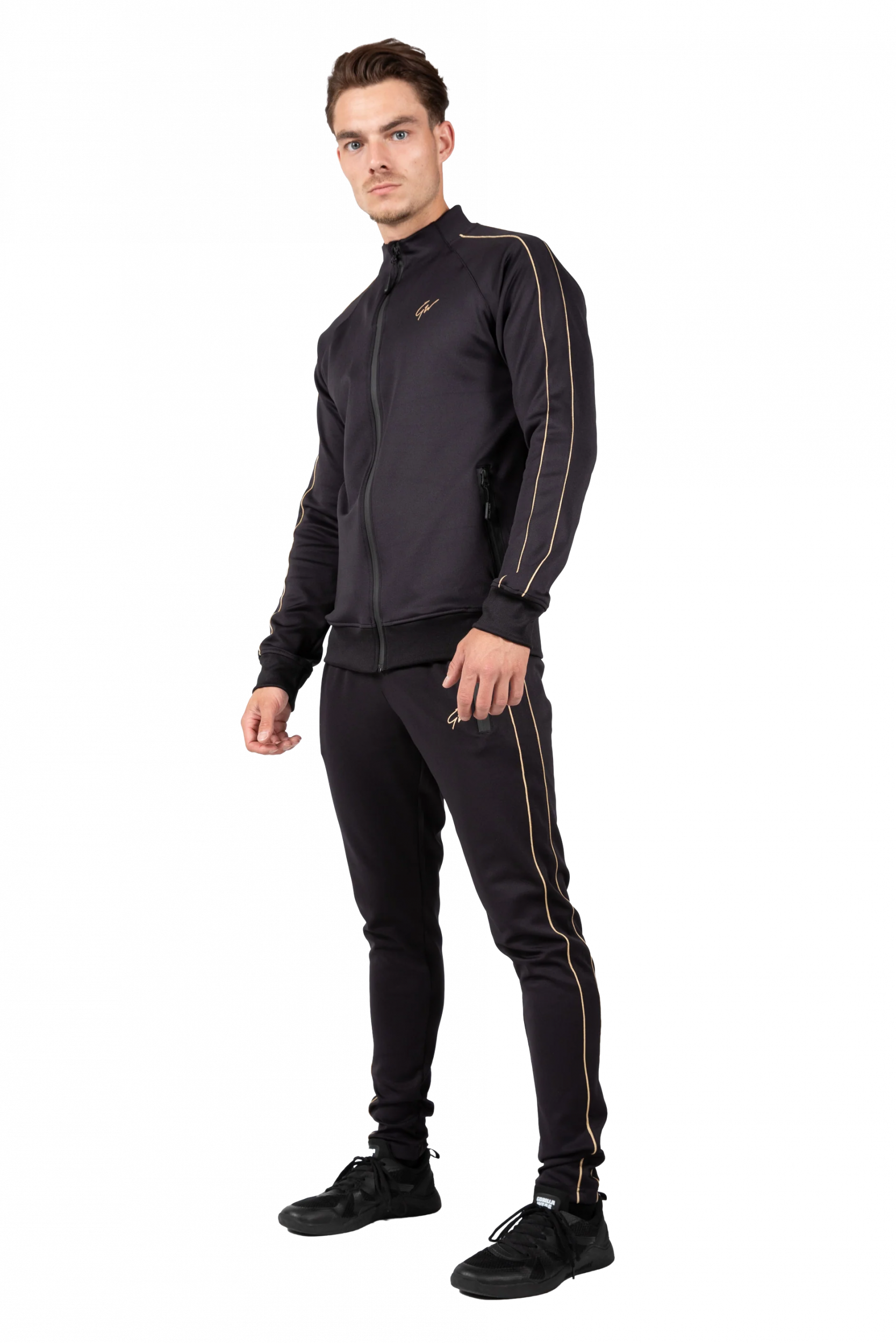 Pantalon de training Wenden Gorilla Wear homme - Noir/Or, vue 3