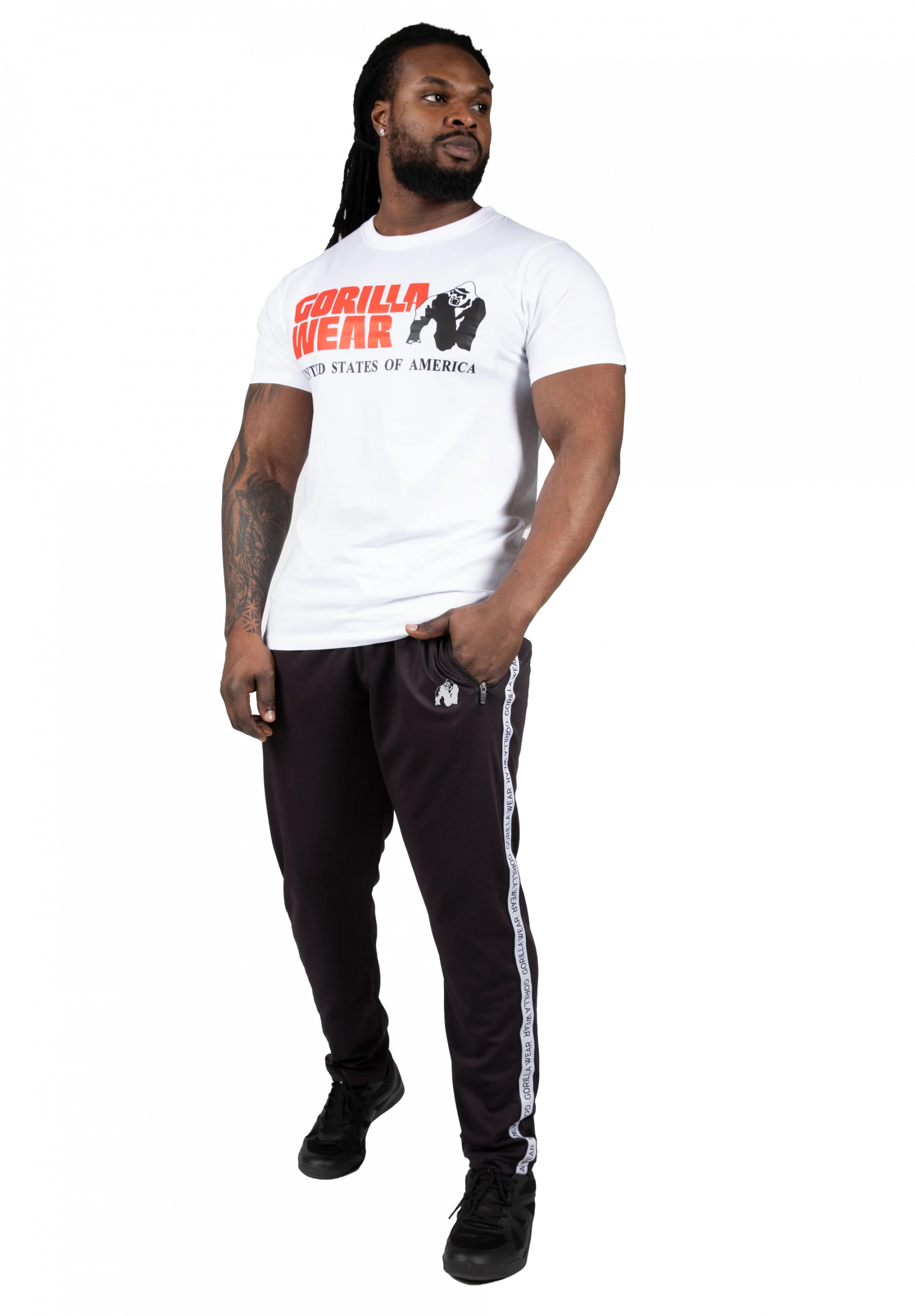 Pantalon Reydon Mesh 2.0 Gorilla Wear homme - Noir 3