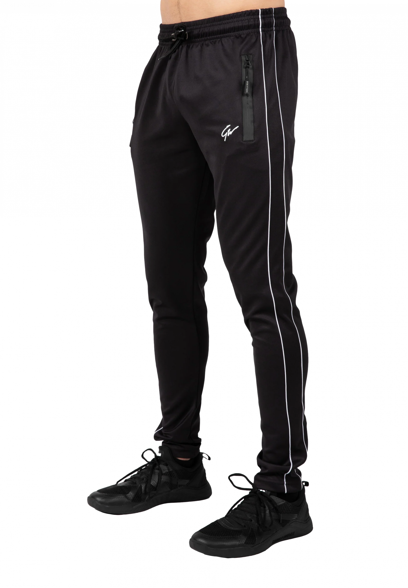 Pantalon Wenden Track Gorilla Wear homme - Noir/Blanc