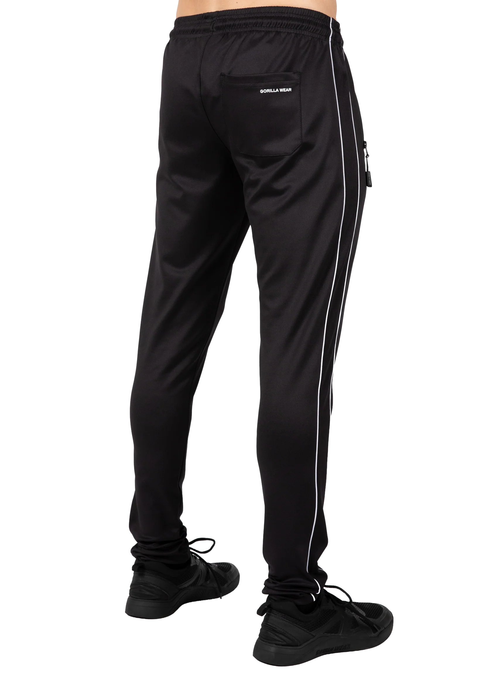 Pantalon Wenden Track Gorilla Wear homme - Noir/Blanc 2