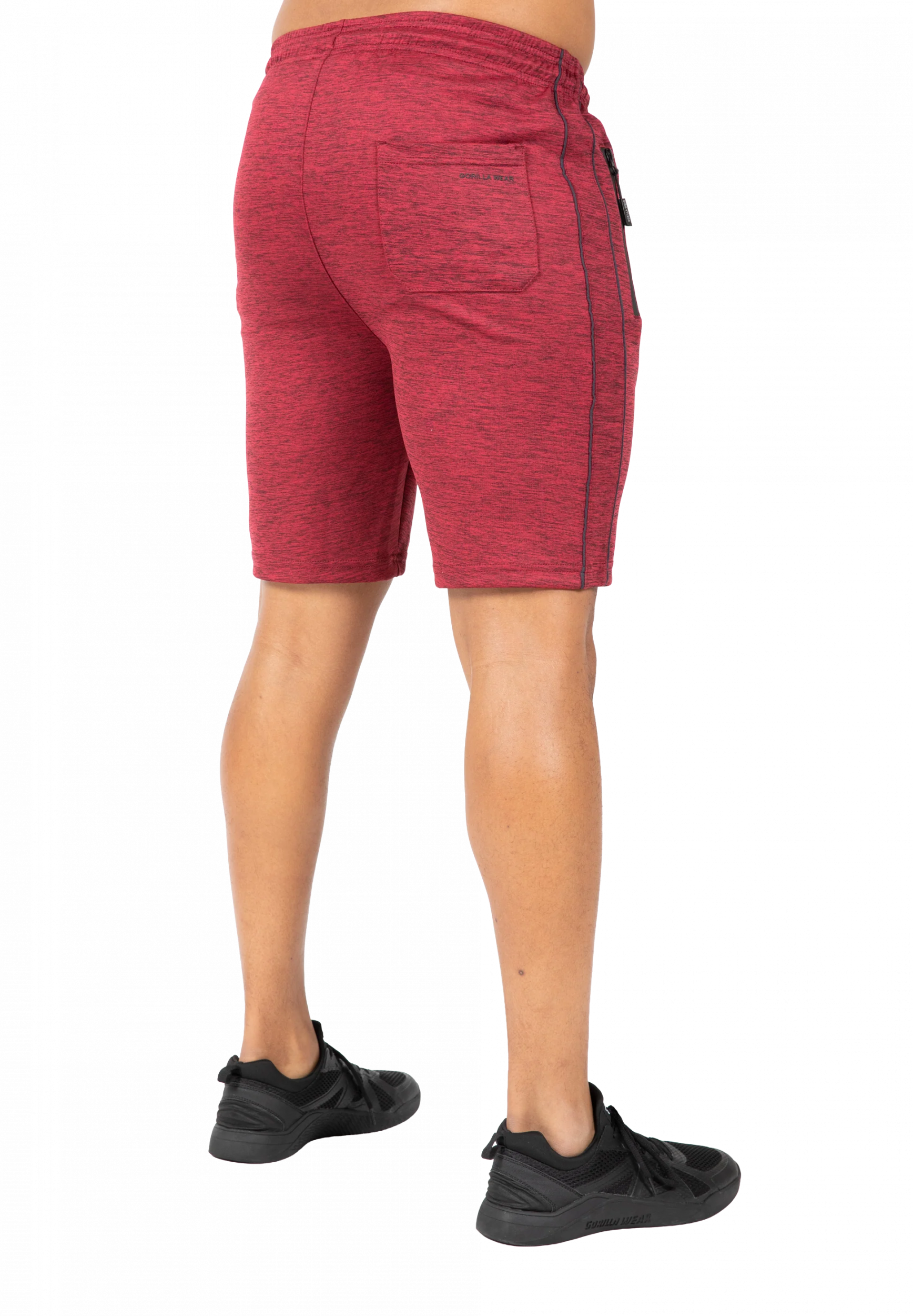 Short Wenden Track Gorilla Wear homme - Bordeaux 2