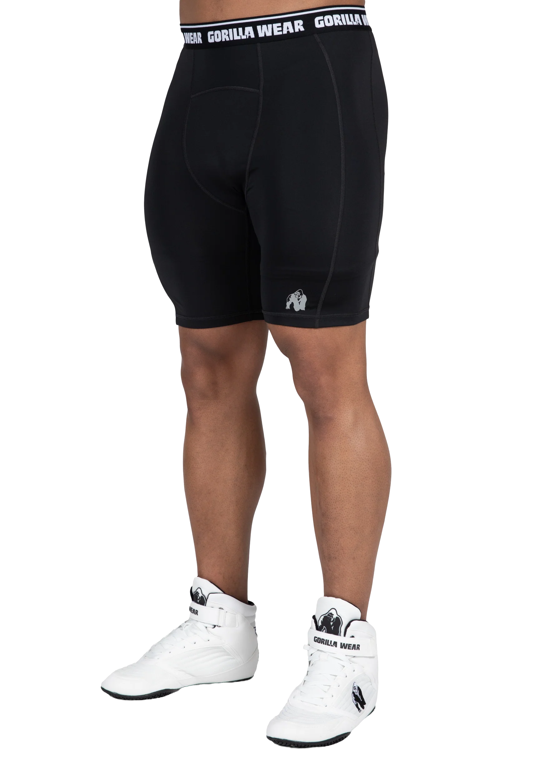 Short de compression Philadelphia Gorilla Wear homme - Noir