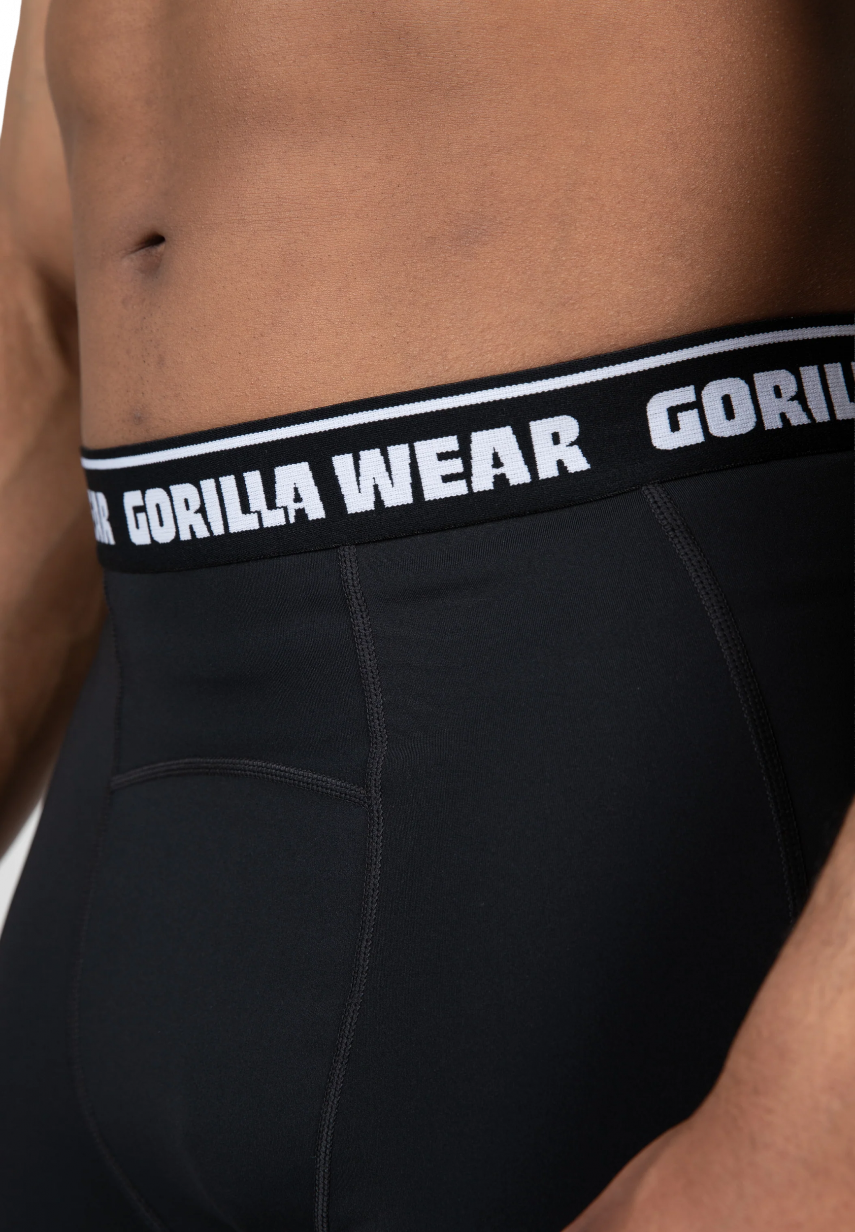 Short de compression Philadelphia Gorilla Wear homme - Noir 4