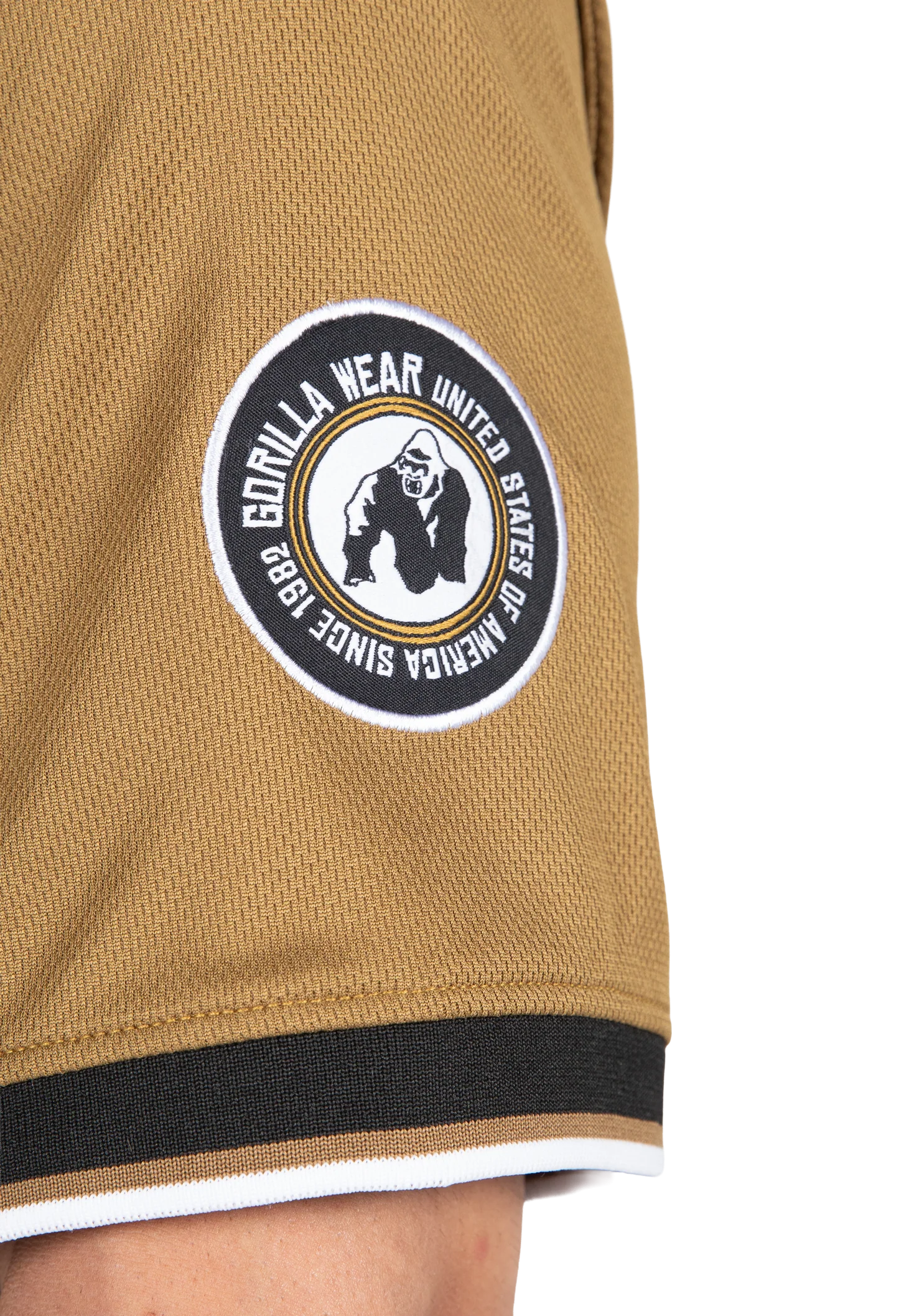 Maillot Trenton Gorilla Wear homme - Noir/Or 4
