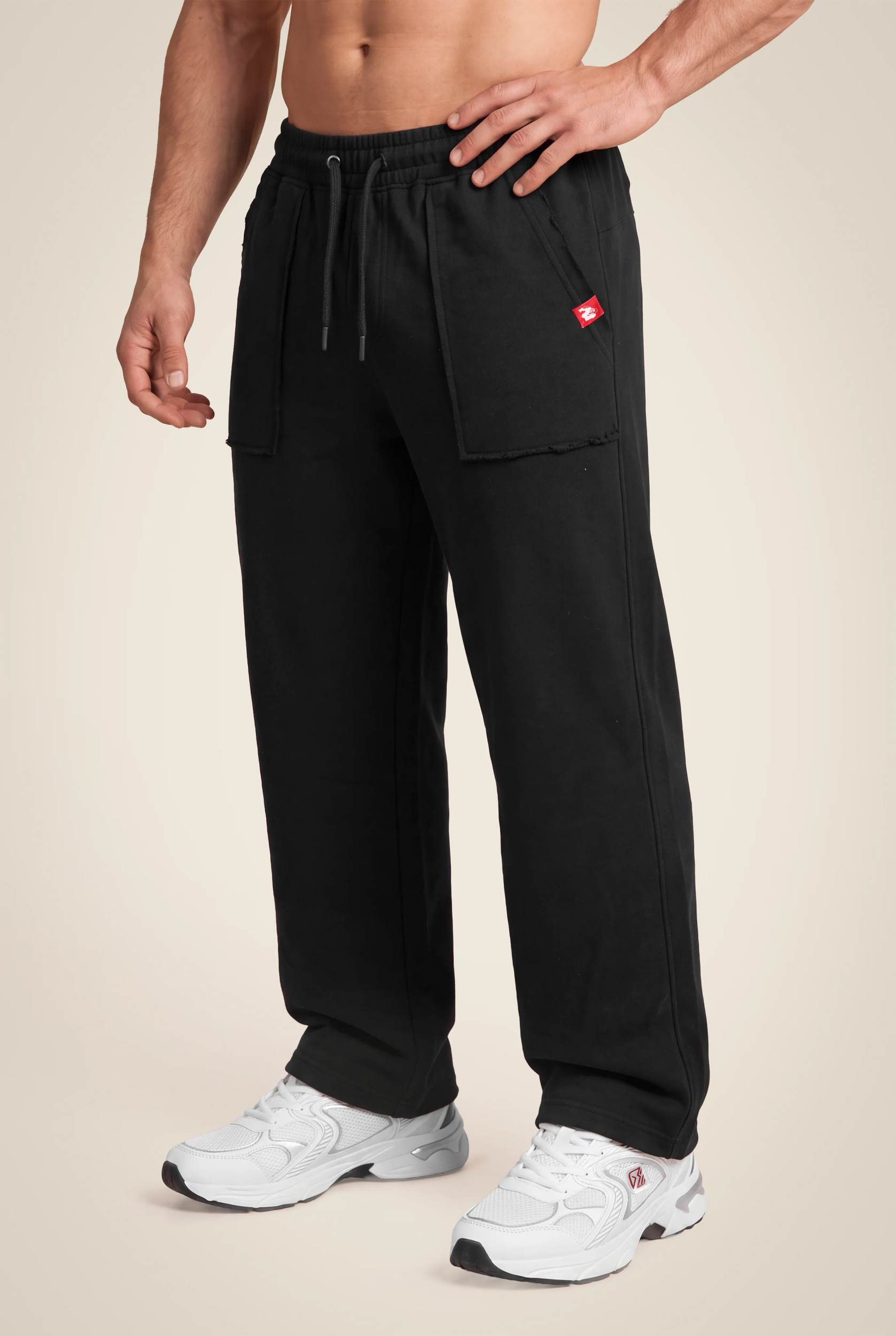 Pantalon Asheville Raw Gorilla Wear homme - Noir