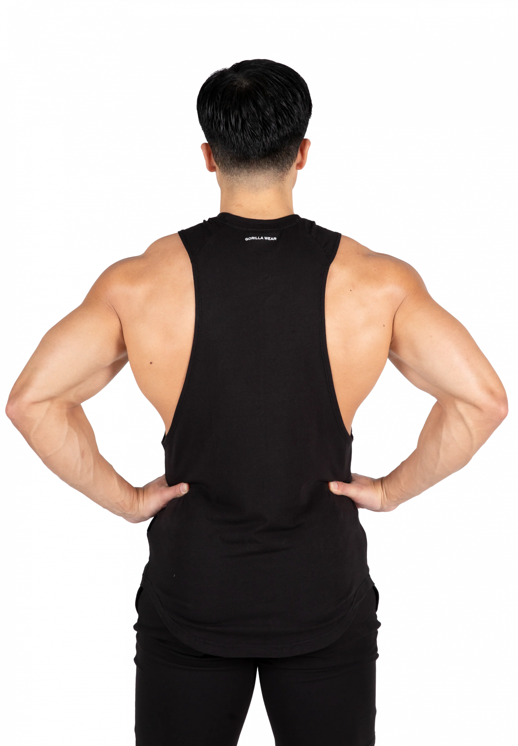 Débardeur Milo Drop Armhole Gorilla Wear homme - Noir 2