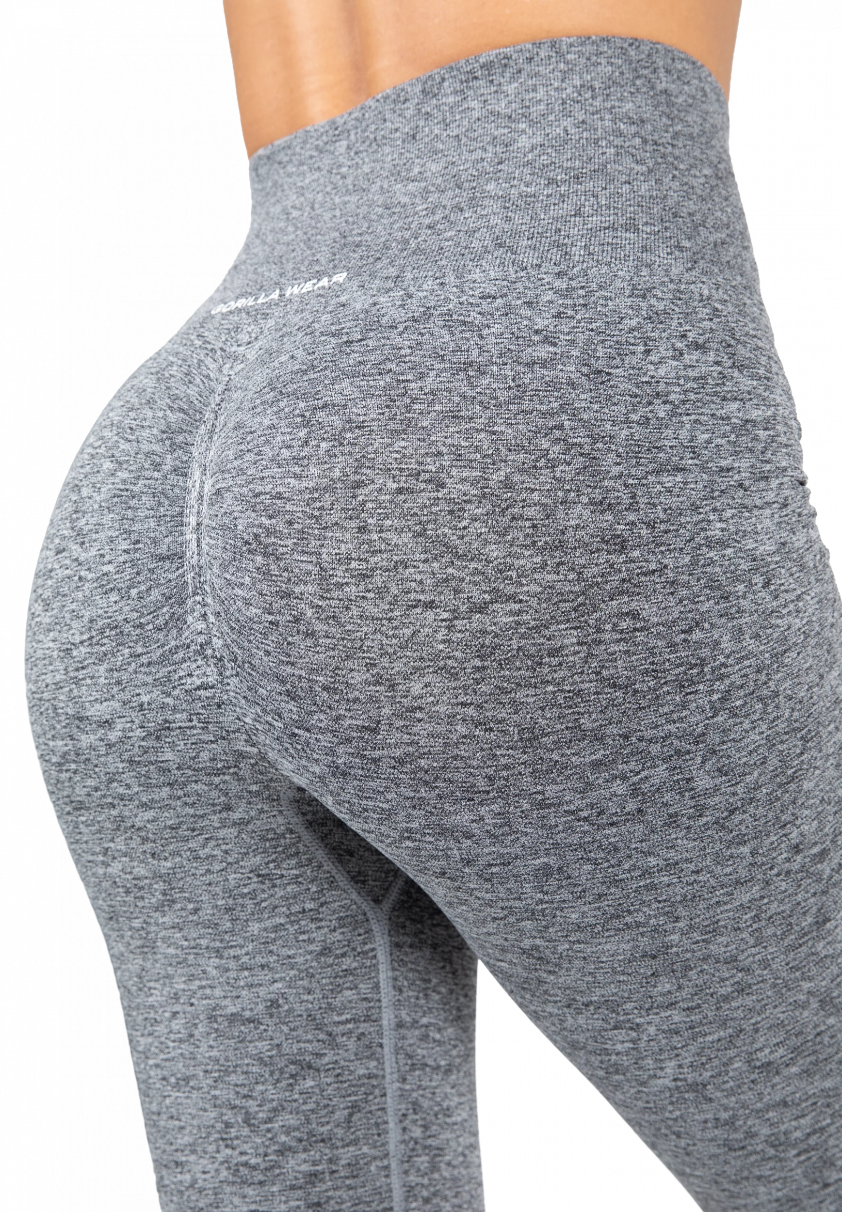 Legging Quincy Seamless Gorilla Wear femme - Gris chiné 4