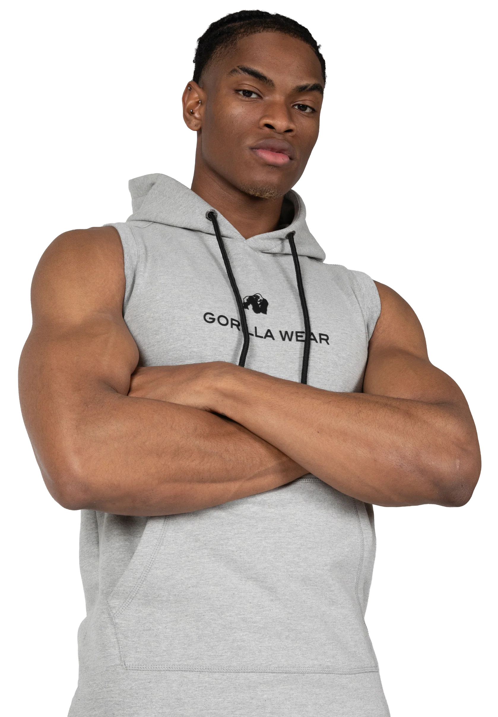 Sweat sans manches Lincoln Gorilla Wear homme - Gris - photo officielle 1