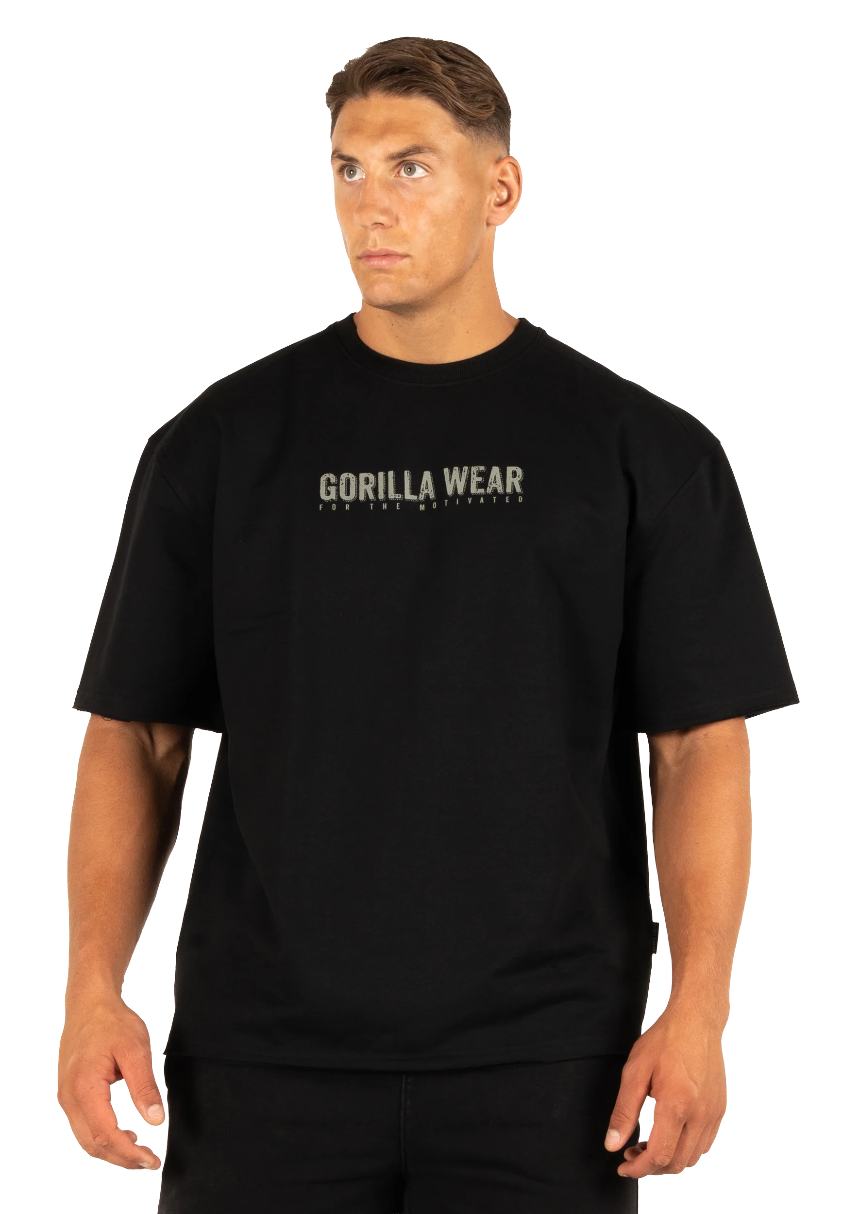 T-shirt oversize Callaway Gorilla Wear homme - Noir, visuel 1