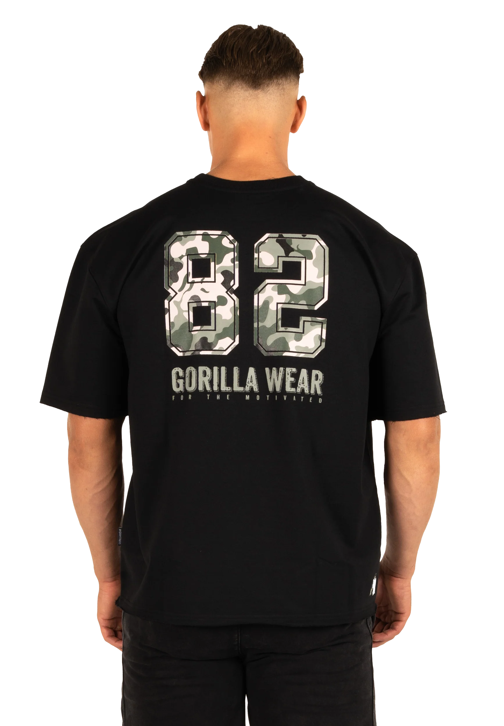T-shirt oversize Callaway Gorilla Wear homme - Noir, visuel 2
