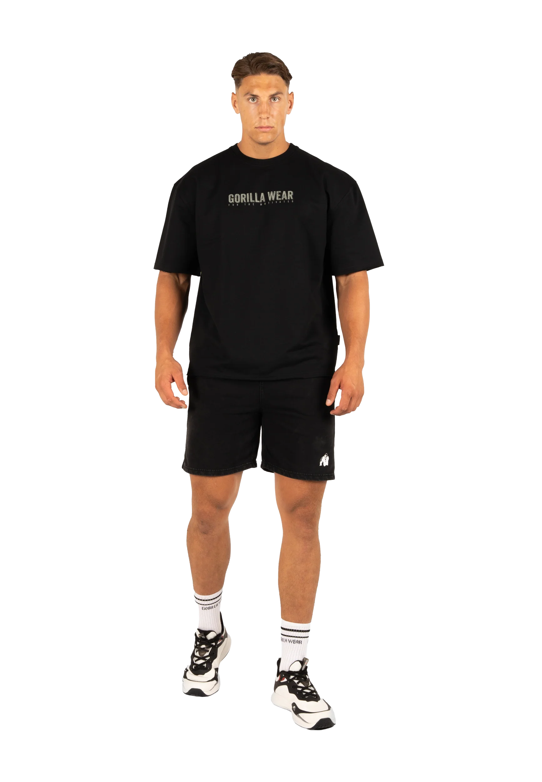 T-shirt oversize Callaway Gorilla Wear homme - Noir, visuel 3
