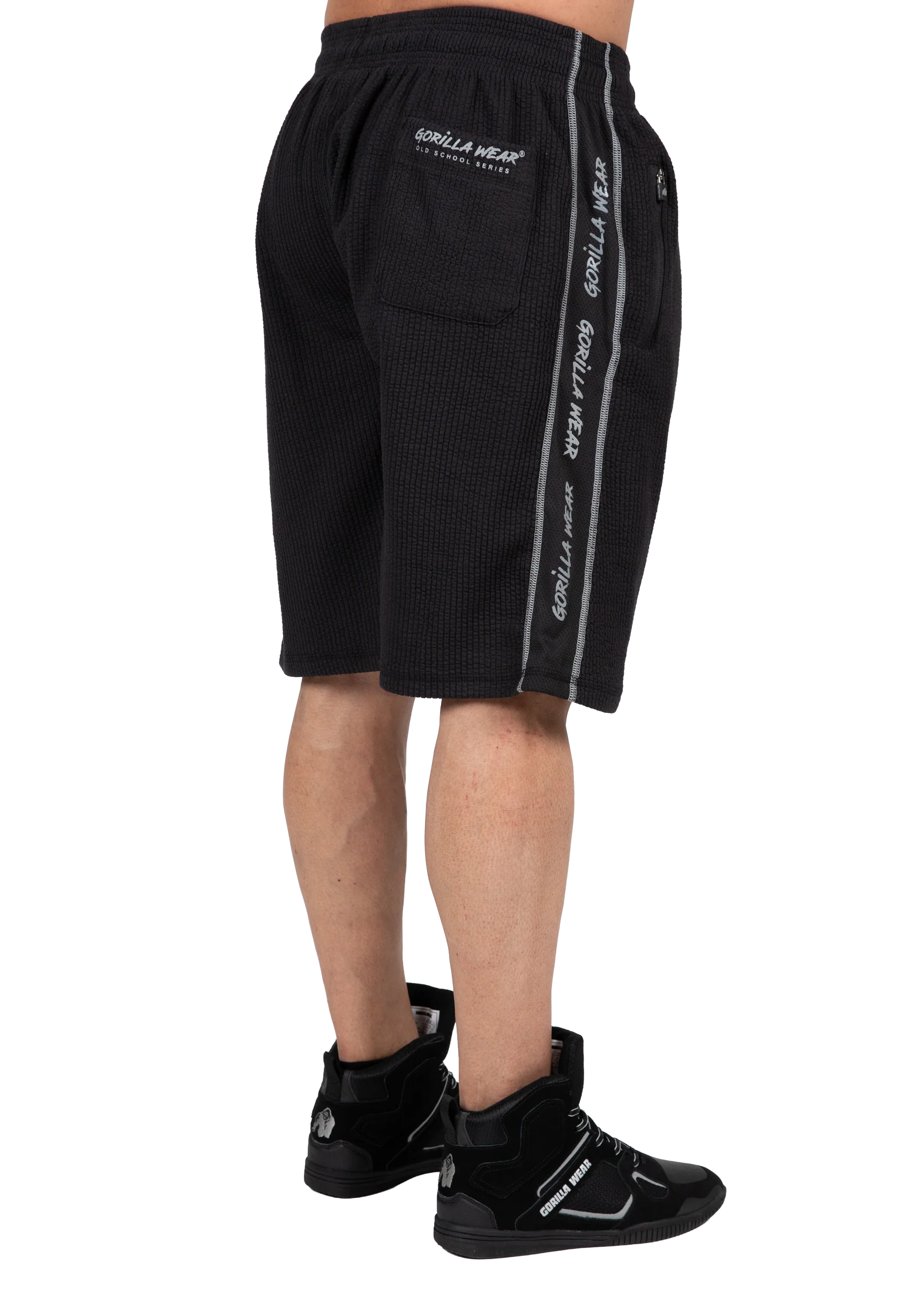 Short Old School Buffalo Gorilla Wear - Noir/Gris vue 2