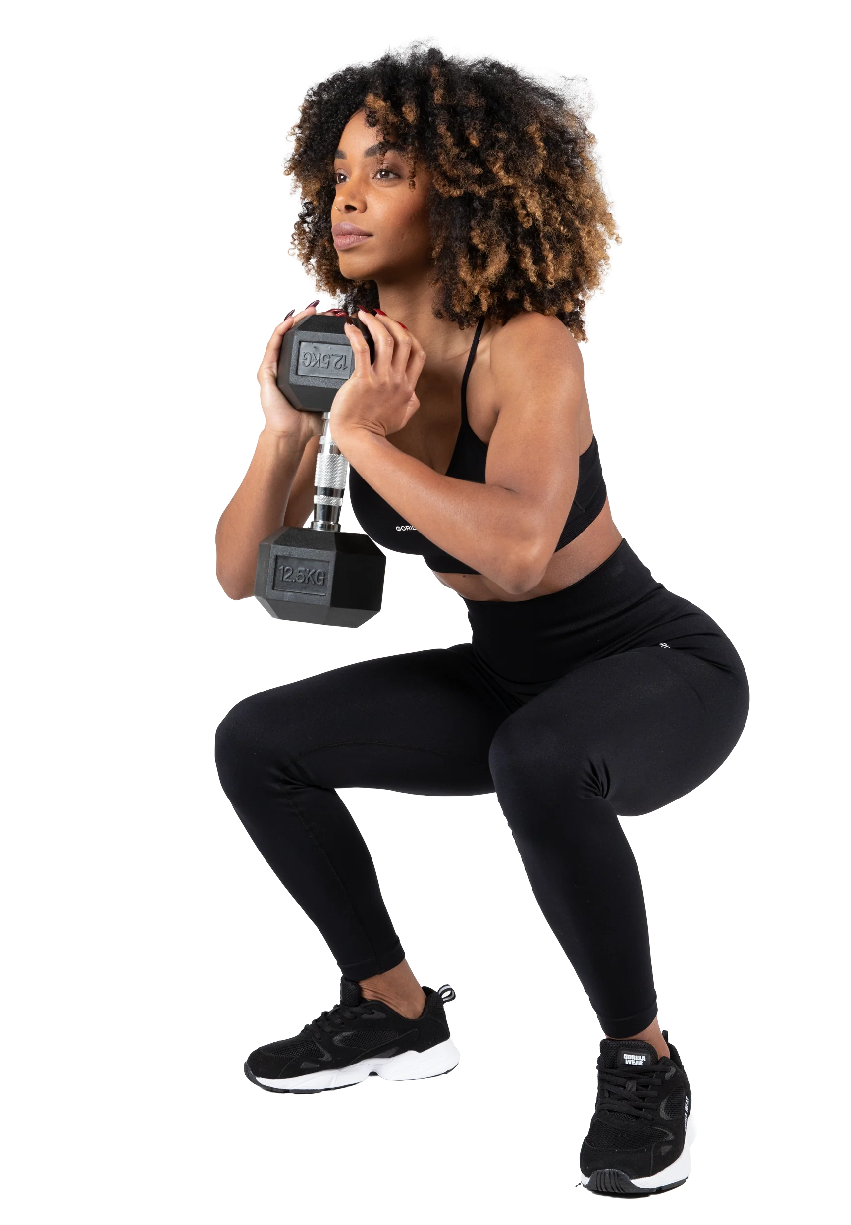 Legging Quincy Seamless Gorilla Wear femme - Noir vue 3