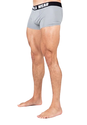 Lot de 3 boxers Gorilla Wear homme - Gris/Bleu/Rouge vue 2