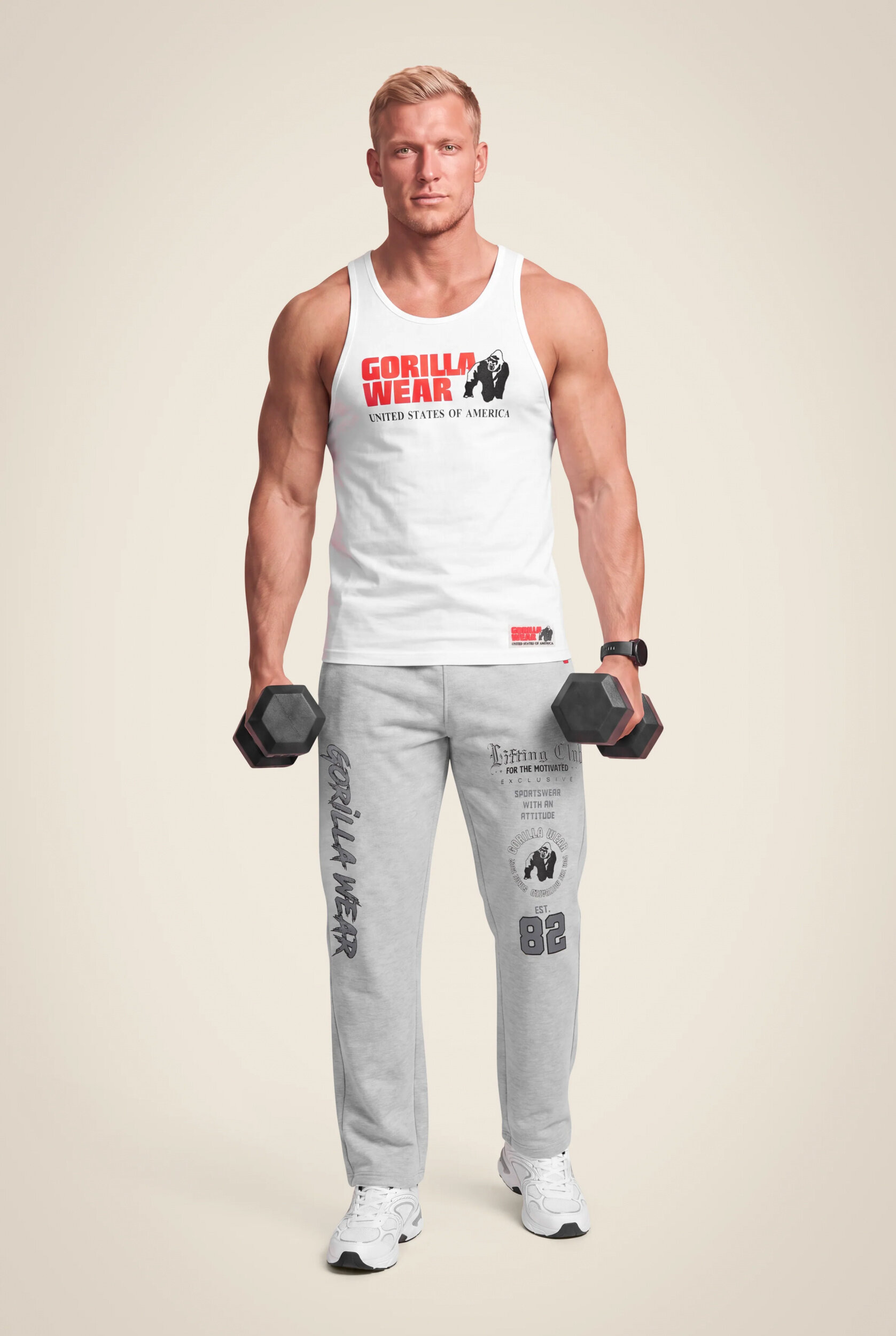 Jogging Colorado Gorilla Wear homme - Gris, vue 3