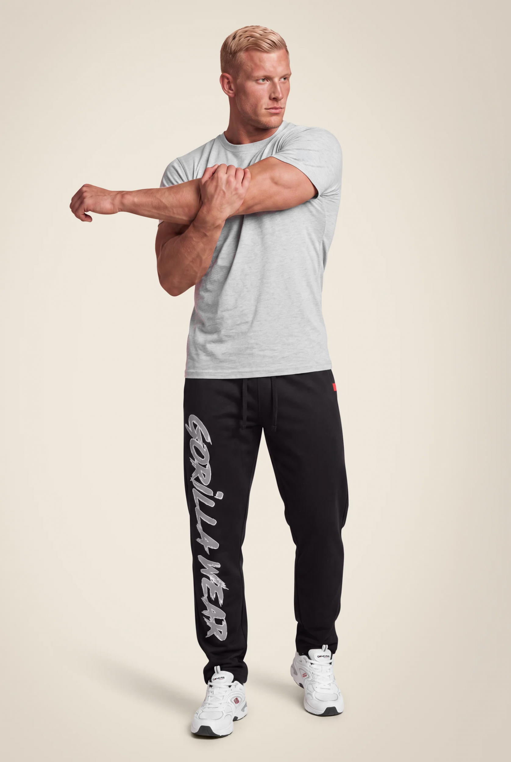 Jogging Wilton Gorilla Wear homme - Noir, vue 3