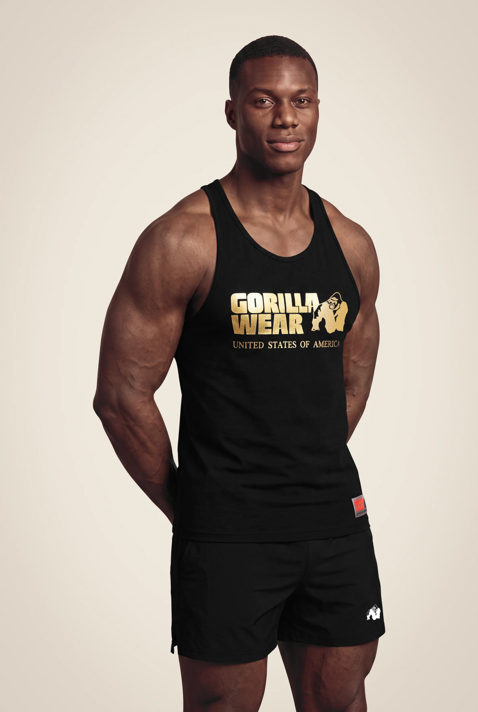 Débardeur Classic Gorilla Wear homme - Or vue 1