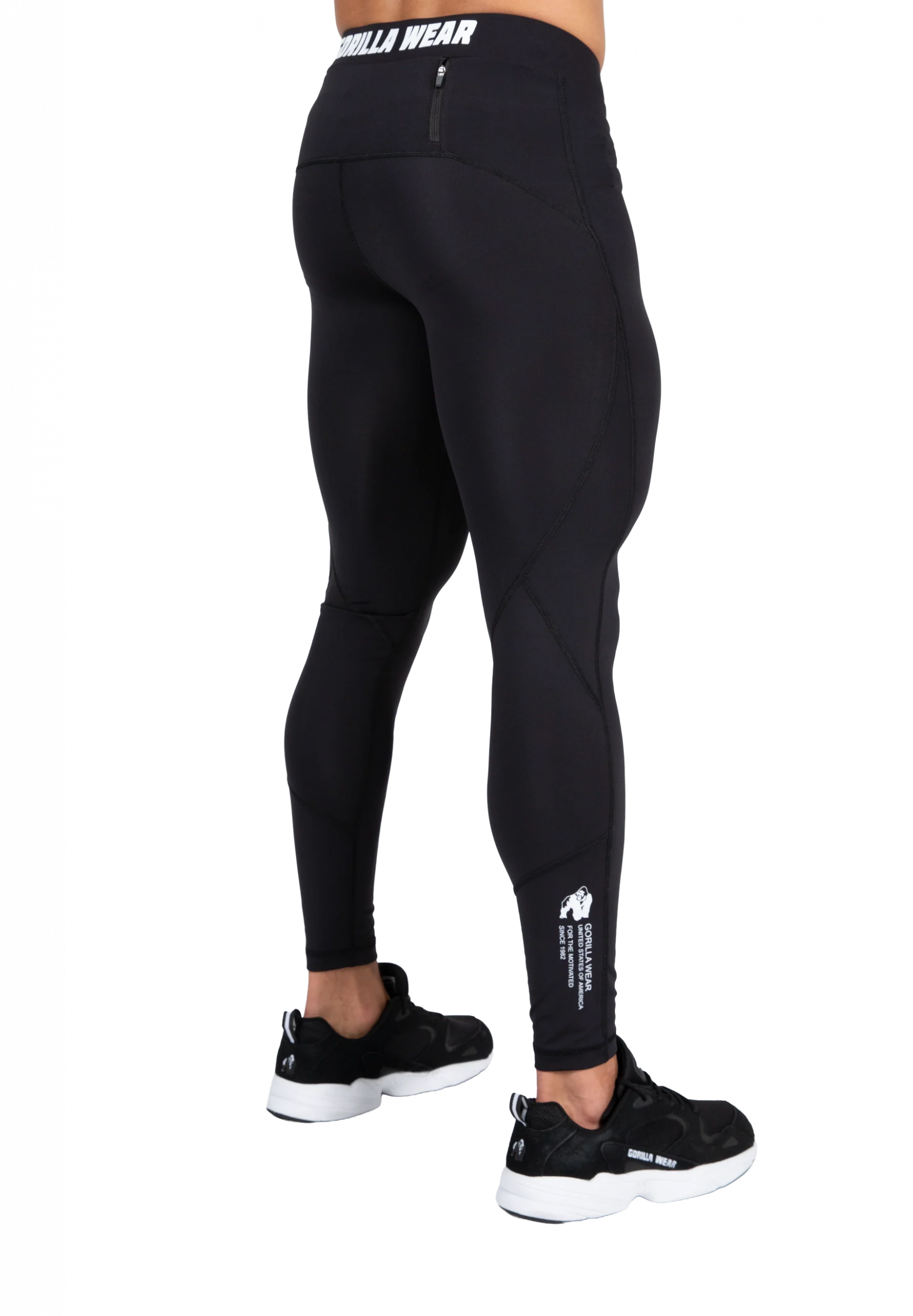 Collant de compression Winchester Gorilla Wear homme - Noir - vue 2