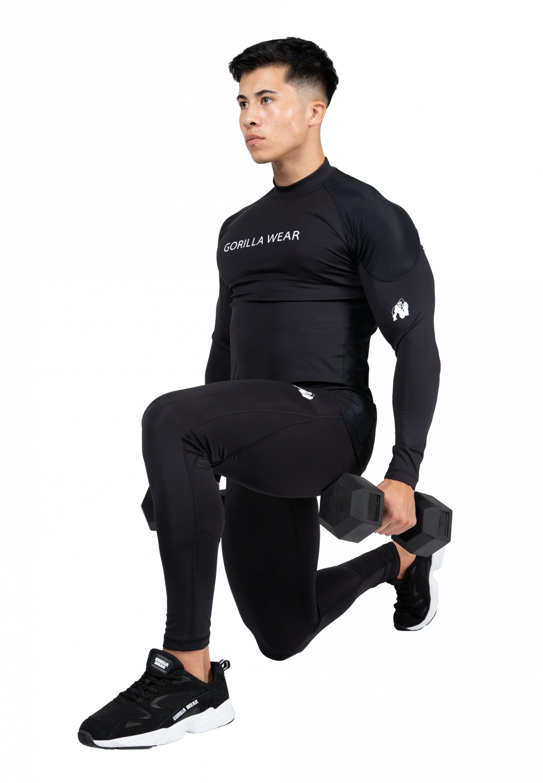 Collant de compression Winchester Gorilla Wear homme - Noir - vue 3