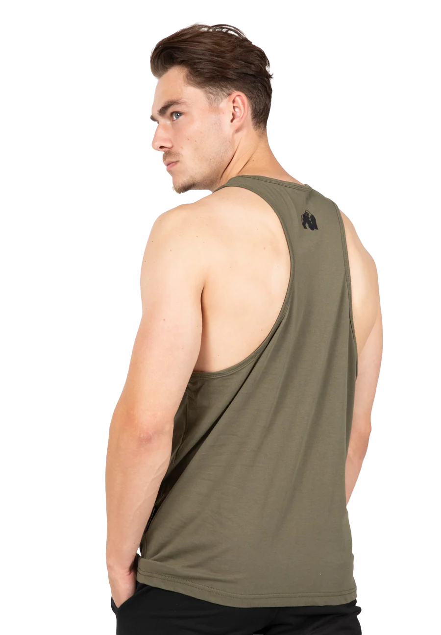 Débardeur Evansville Gorilla Wear homme - Vert kaki, photo officielle 2