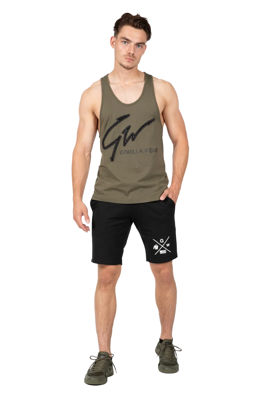 Débardeur Evansville Gorilla Wear homme - Vert kaki, photo officielle 3