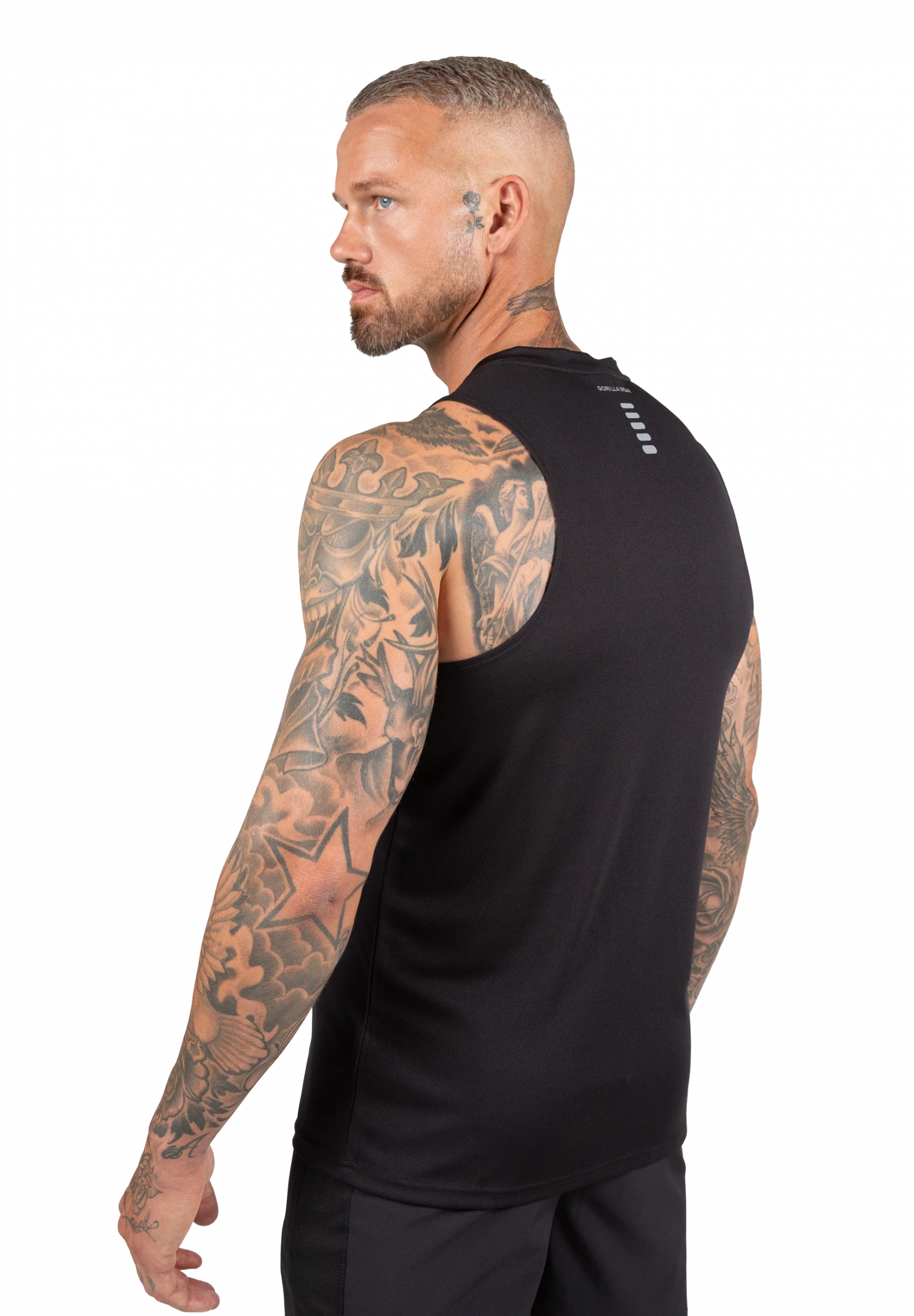 Débardeur Easton Gorilla Wear homme - Noir photo 2