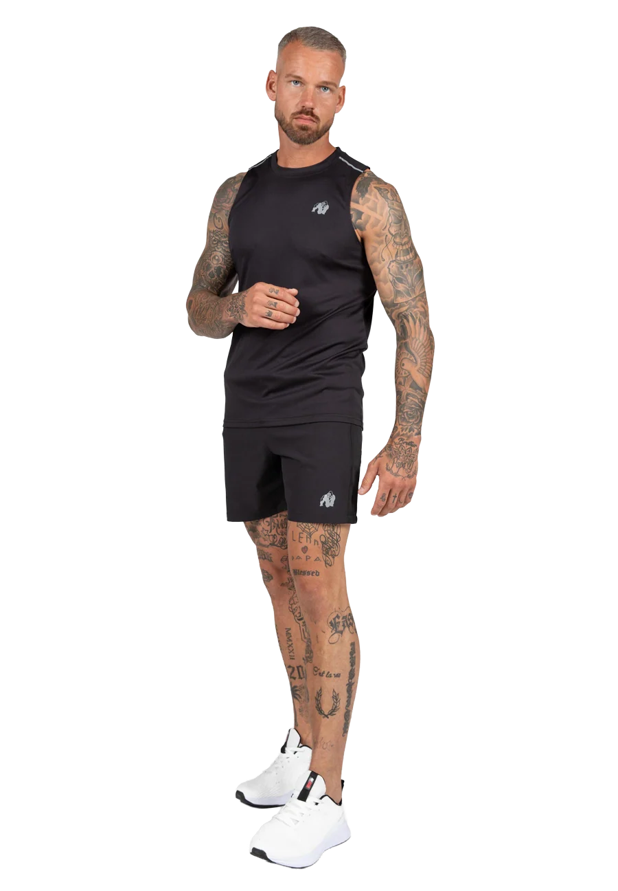 Débardeur Easton Gorilla Wear homme - Noir photo 3