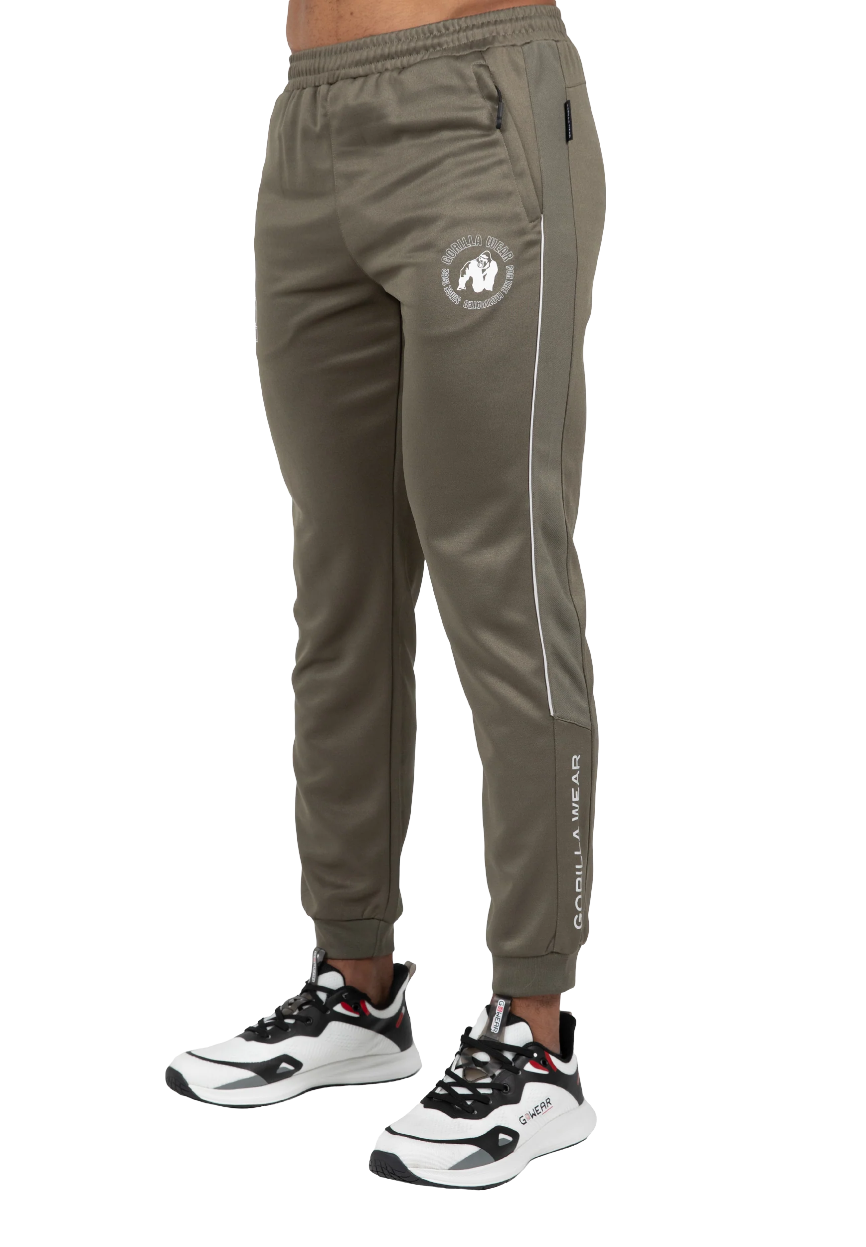 Pantalon Broxton Gorilla Wear homme - Vert kaki photo 1