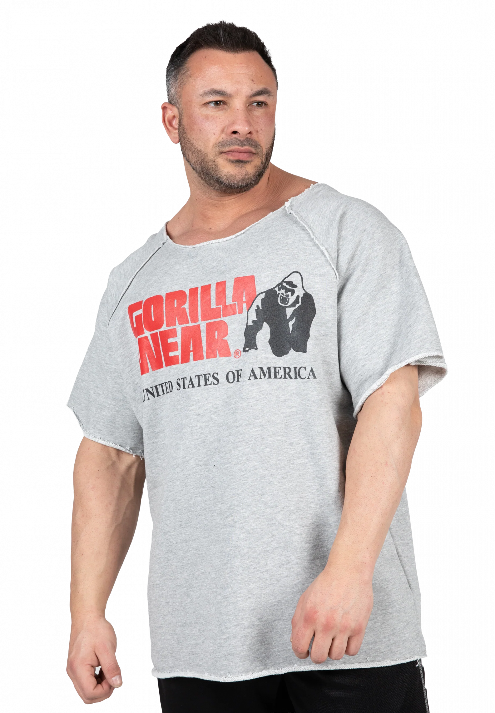 Haut Classic Workout Gorilla Wear homme - Gris, vue 1