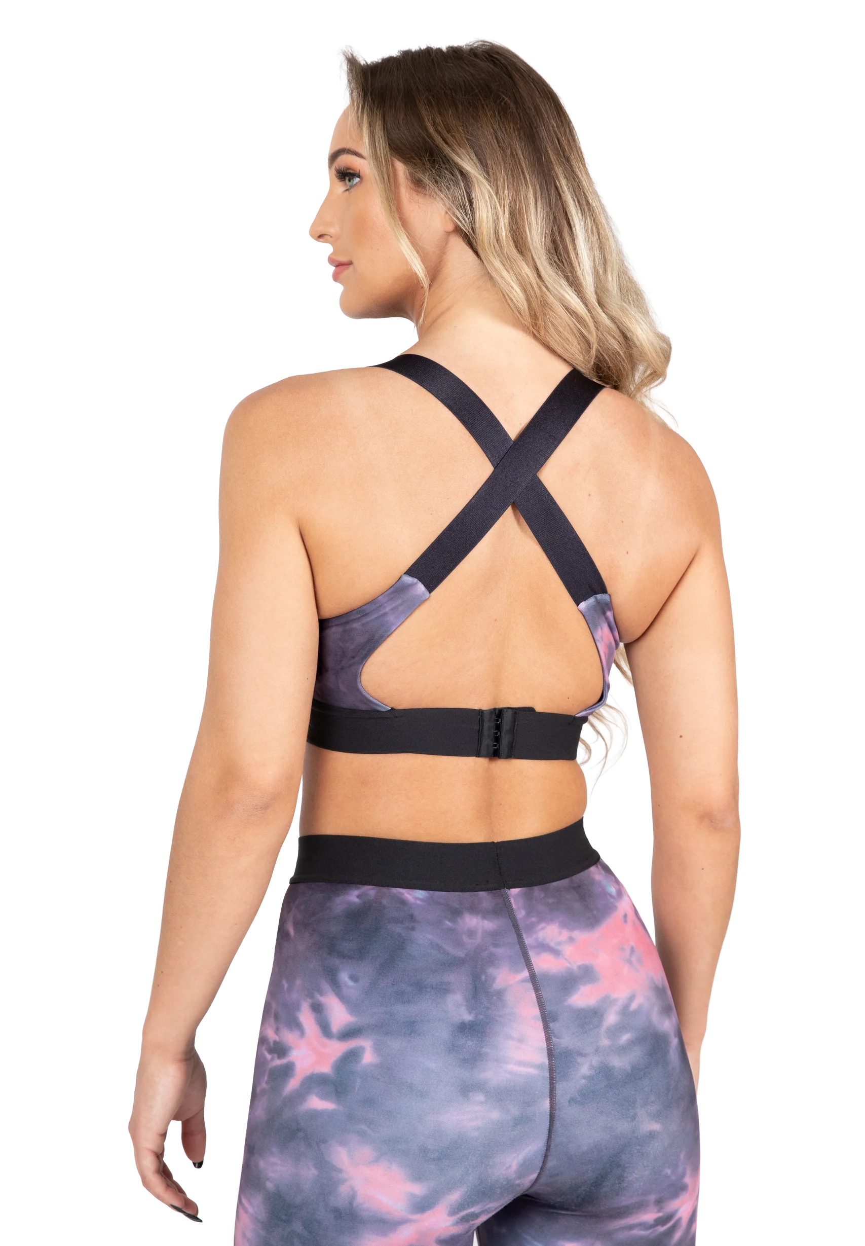 Brassière Colby Gorilla Wear femme - Gris/Rose - vue 2