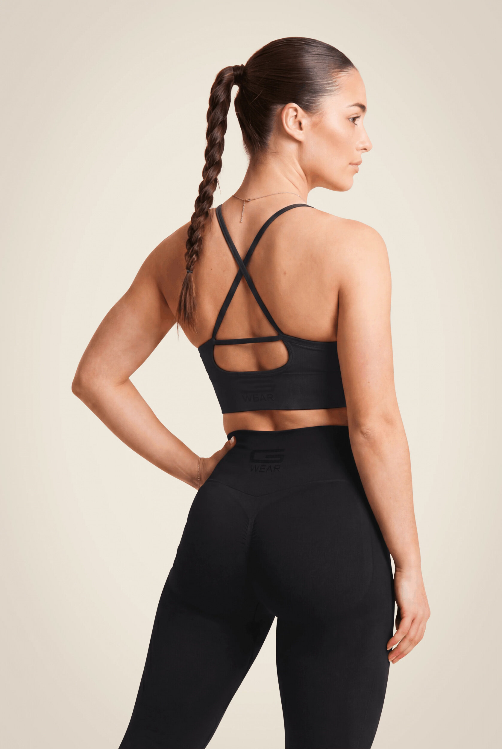 Brassière Olivia Seamless Gorilla Wear femme - Noir - vue 2