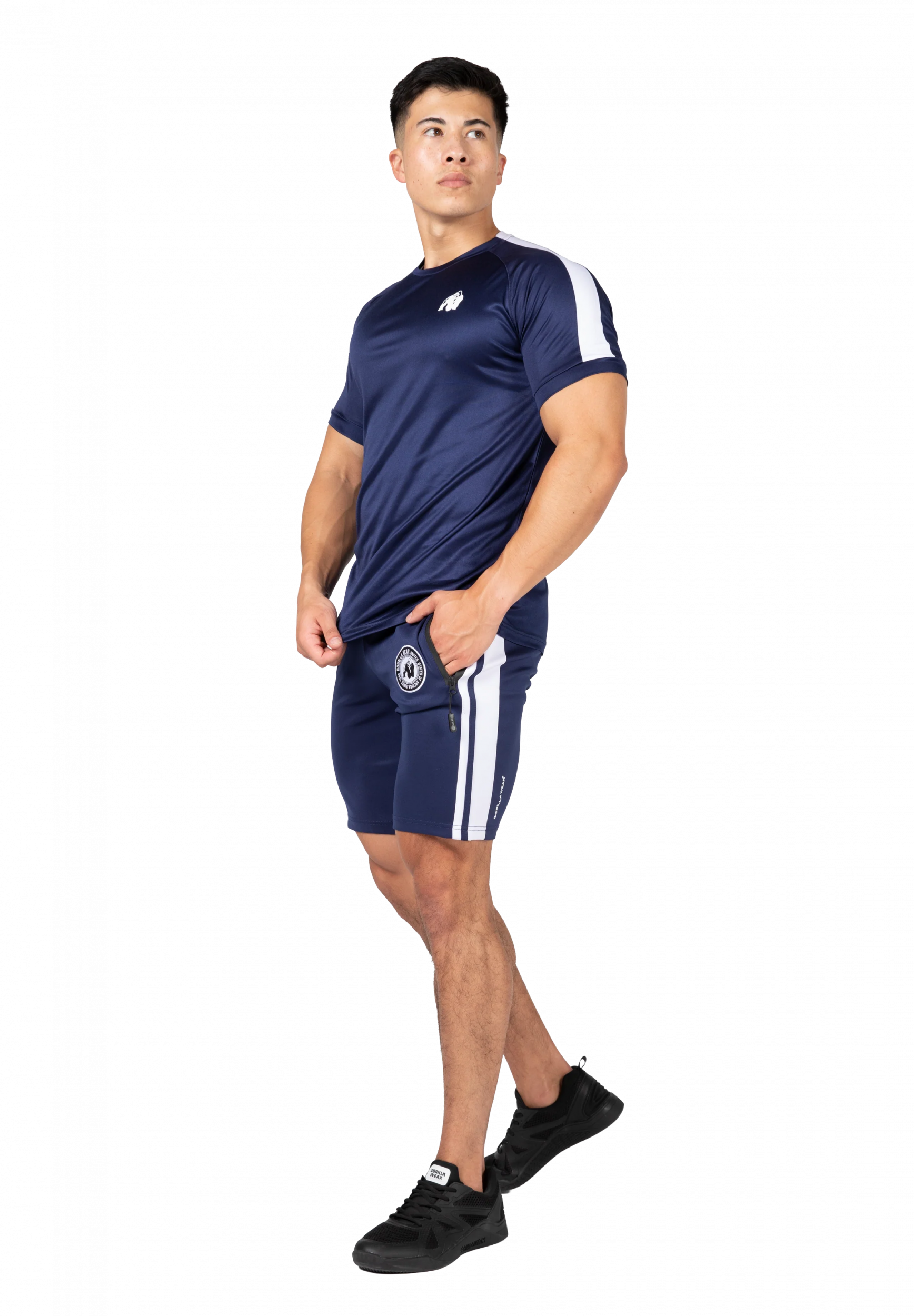 T-shirt Valdosta Gorilla Wear homme - Bleu marine - vue 3