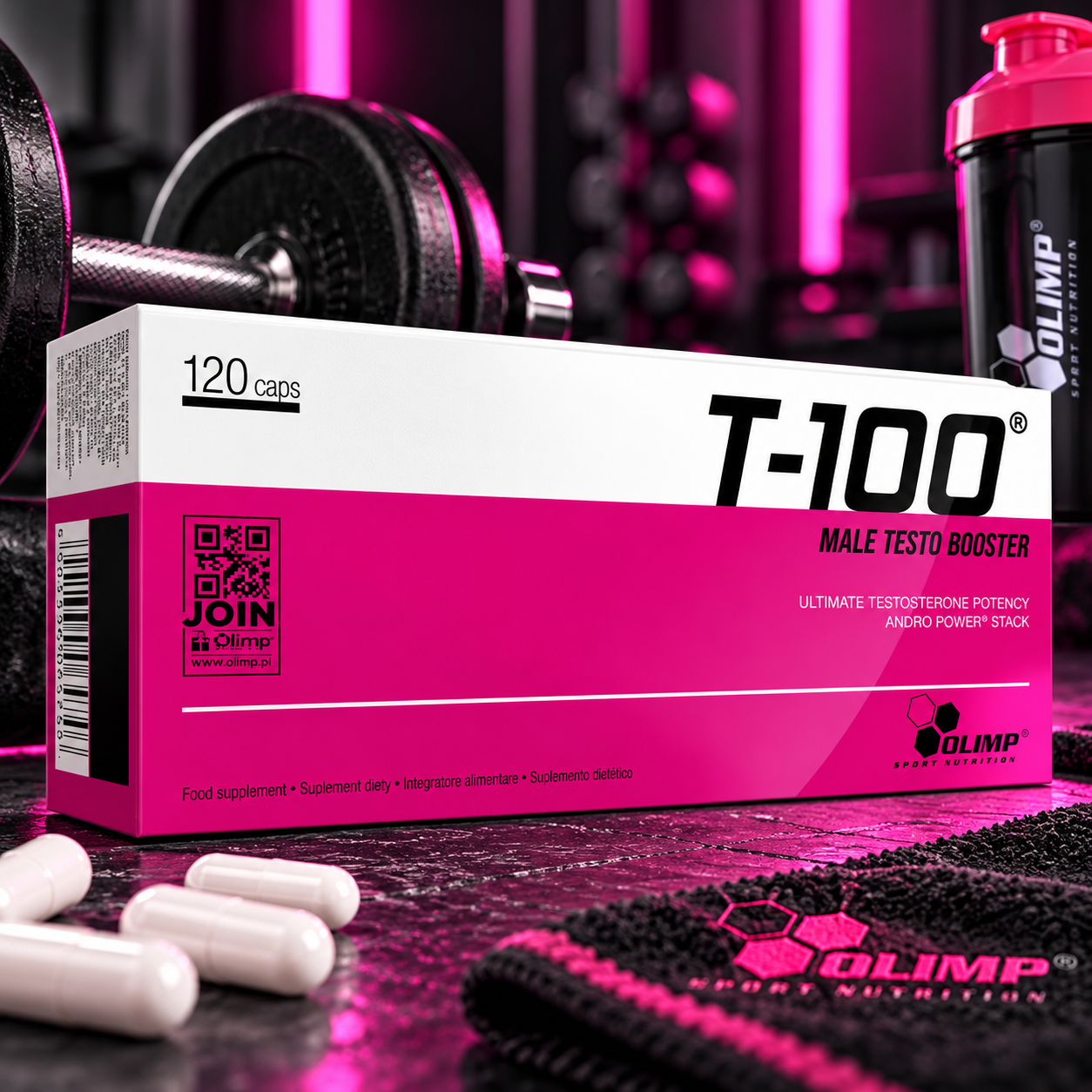 Olimp T-100 Mega 120 caps